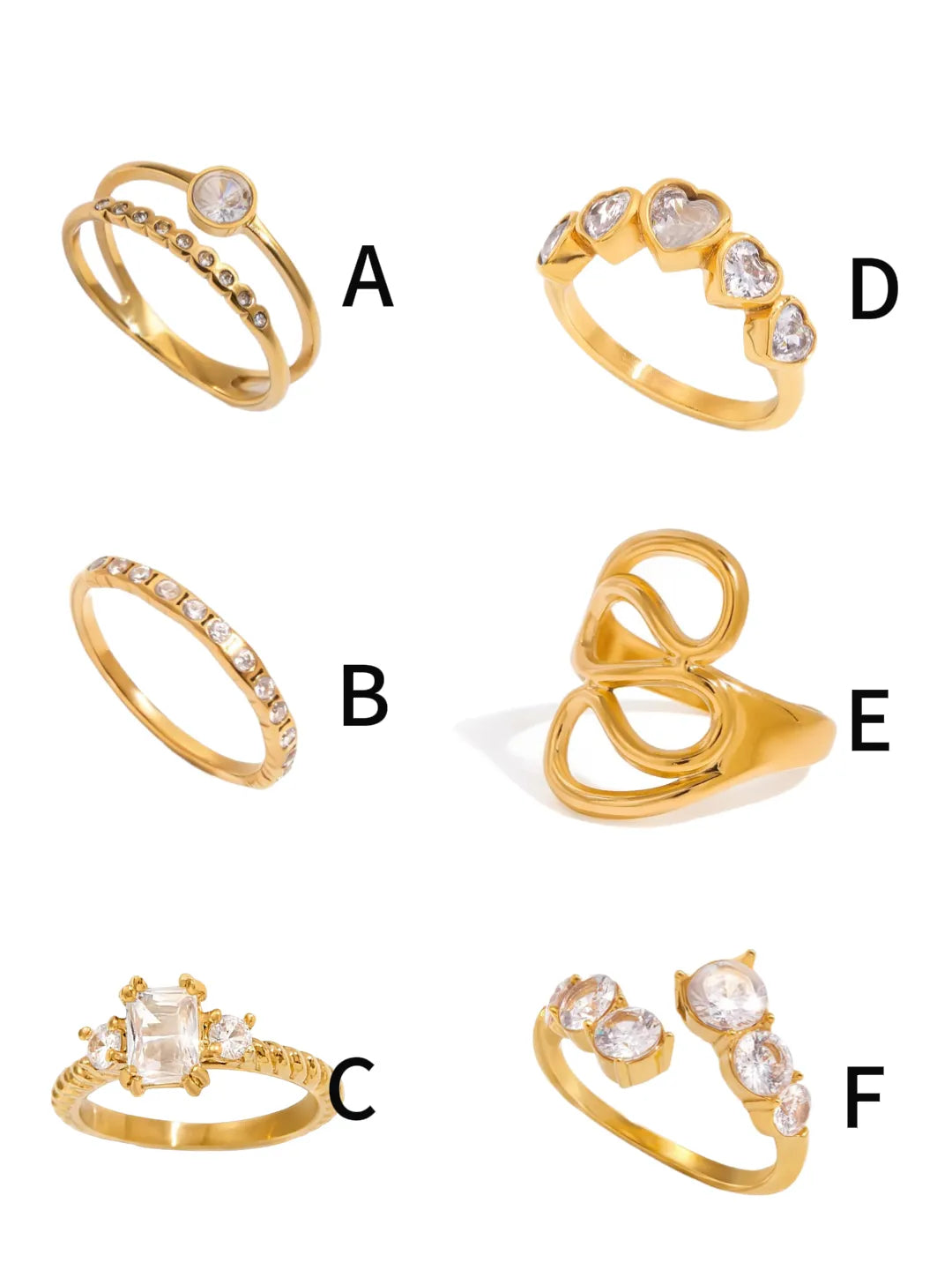 ZIRCON RING SET