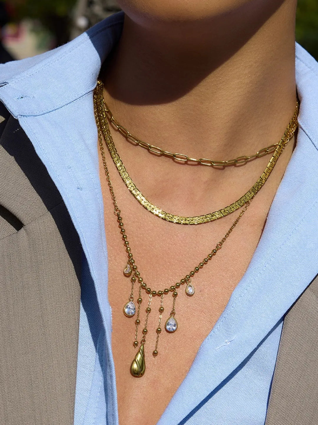 RADIANT TASSEL NECKLACE