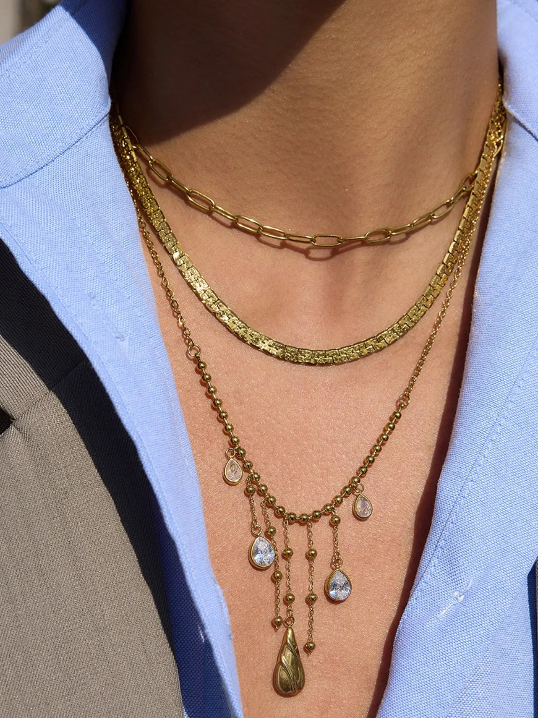 RADIANT TASSEL NECKLACE