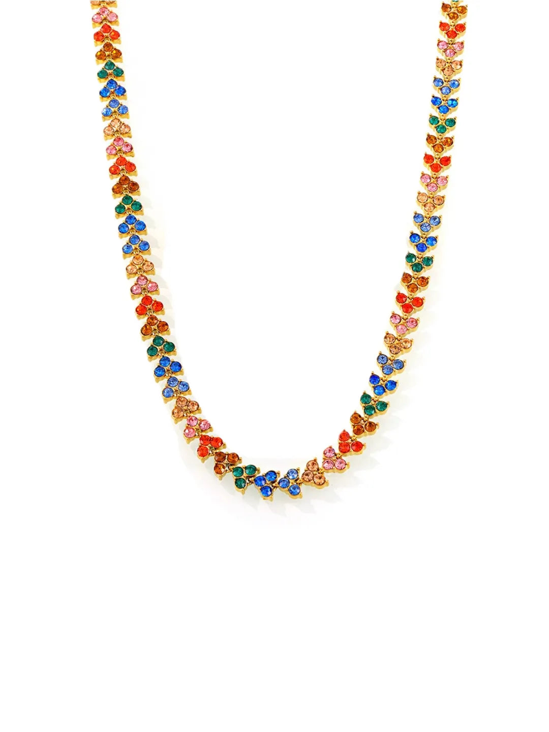 DOPAMINE ZIRCON NECKLACE