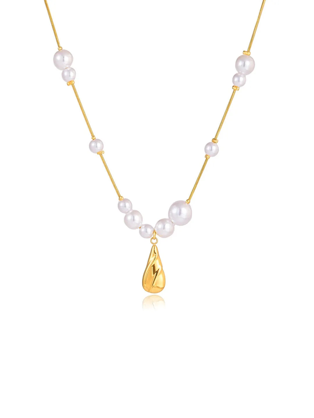 LUMINA FAUX PEARL PENDANT