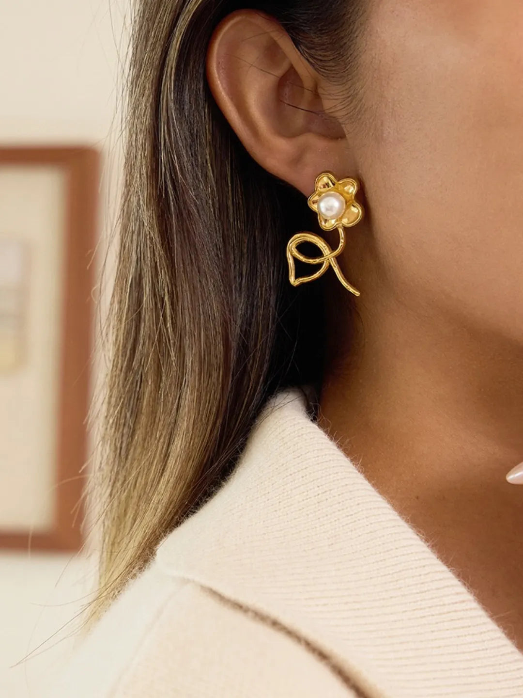 PEARL BLOSSOM EARRINGS