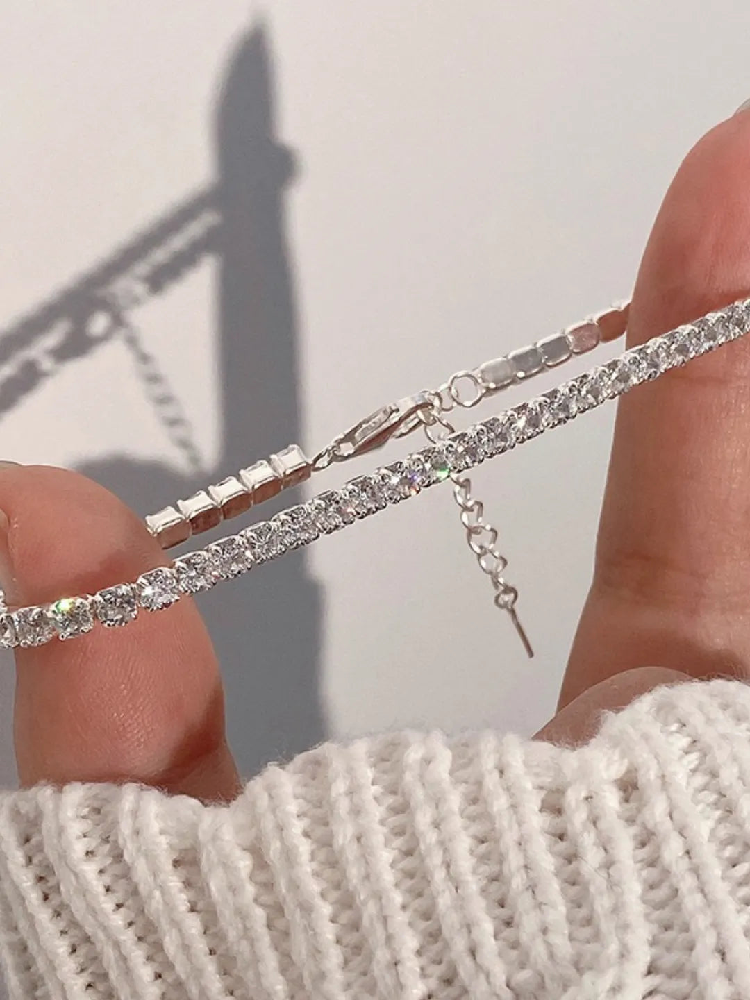 FULL CZ SILVER BRACELET