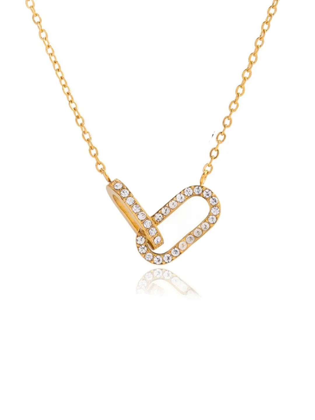 ZIRCON CIRCLE NECKLACE