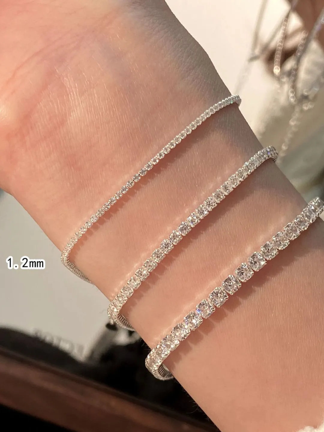 FULL CZ SILVER BRACELET