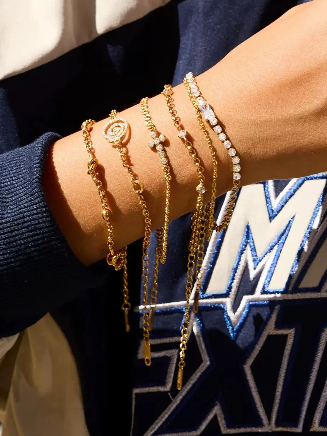 STACKED ZIRCON BRACELET