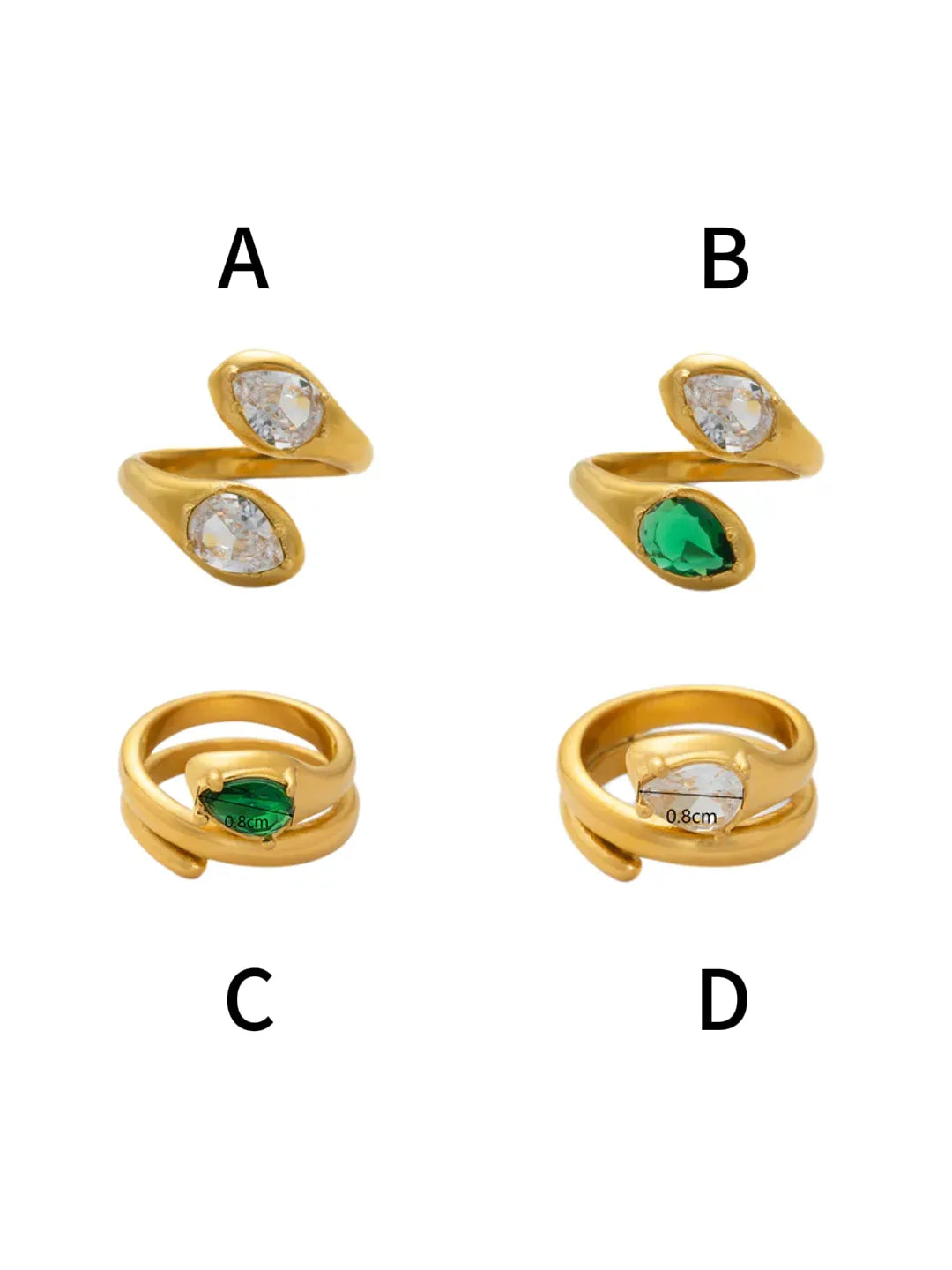 BAGUE SERPENT