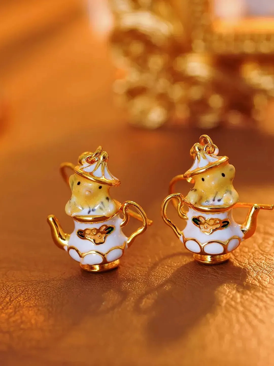 CHIPMUNK EARRINGS