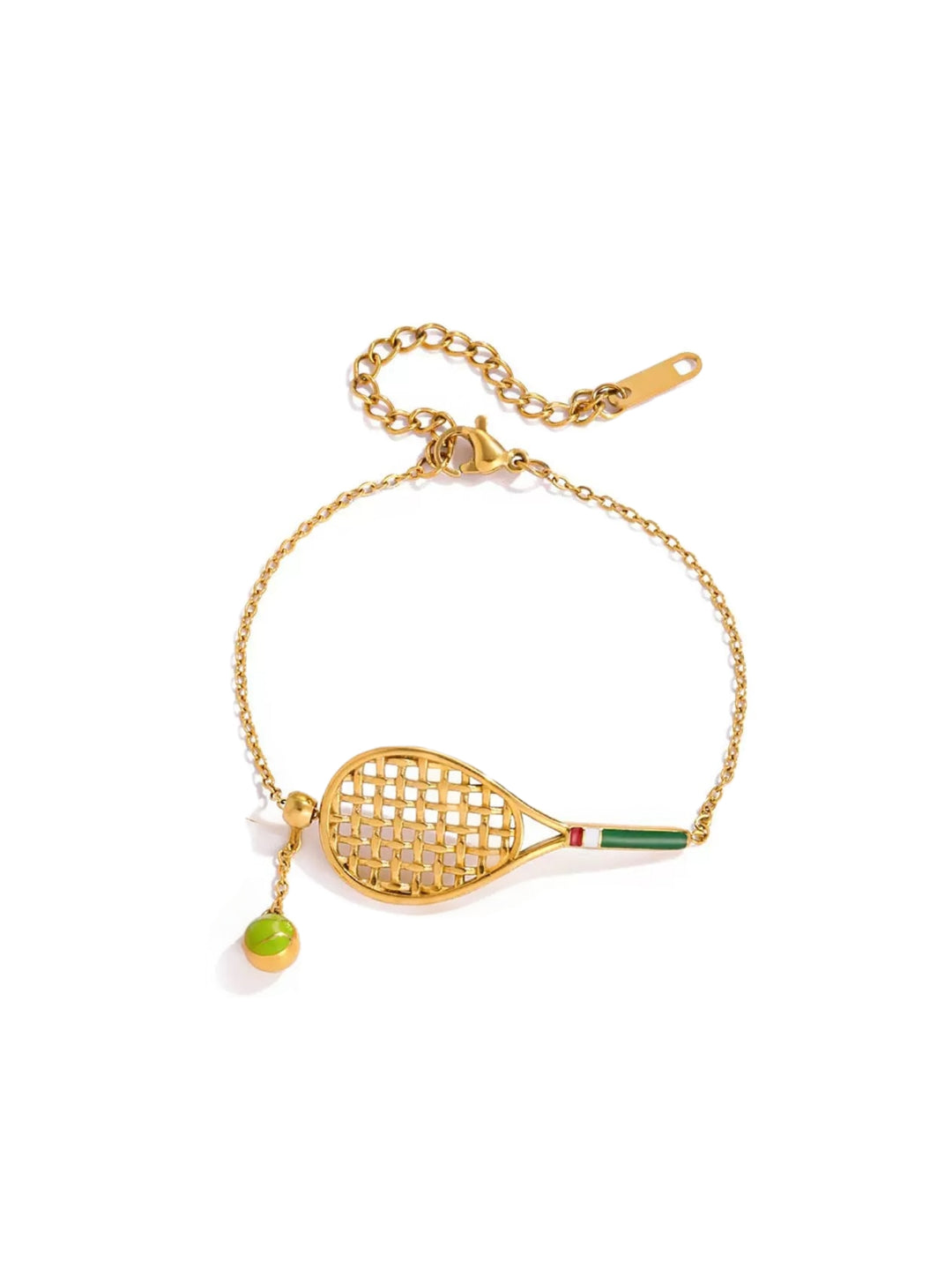 SPORTY TENNIS CHARM SET