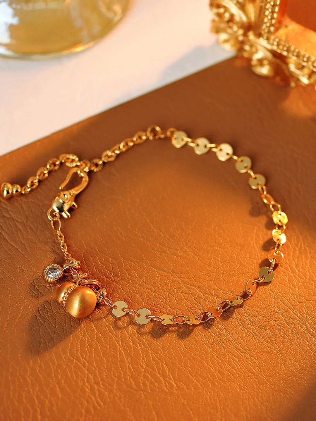GOLD GOURD BRACELET