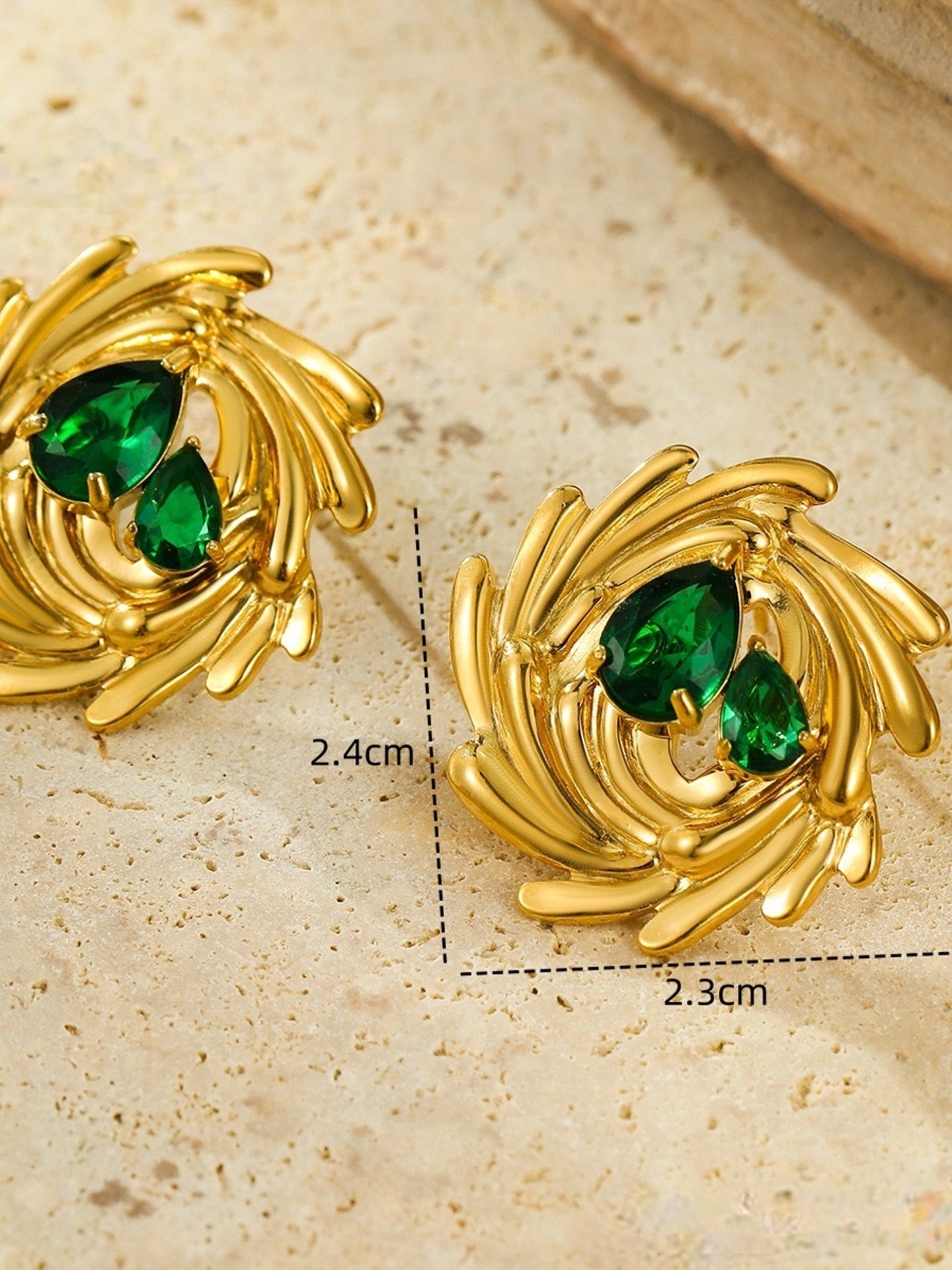 SPIRAL EARRINGS