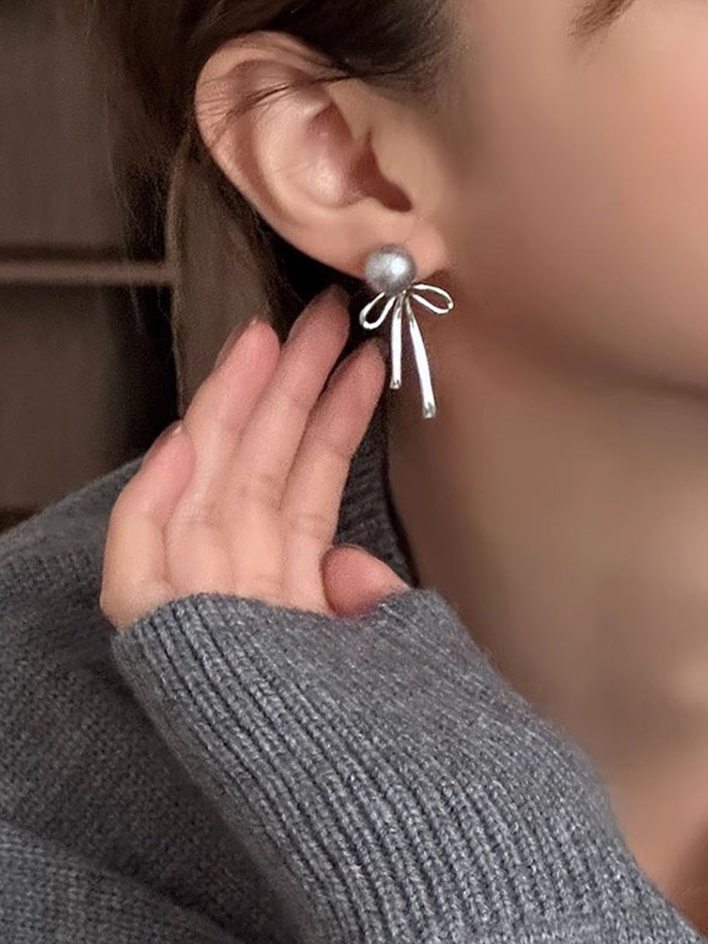 SILK BUTTERFLY PEARL