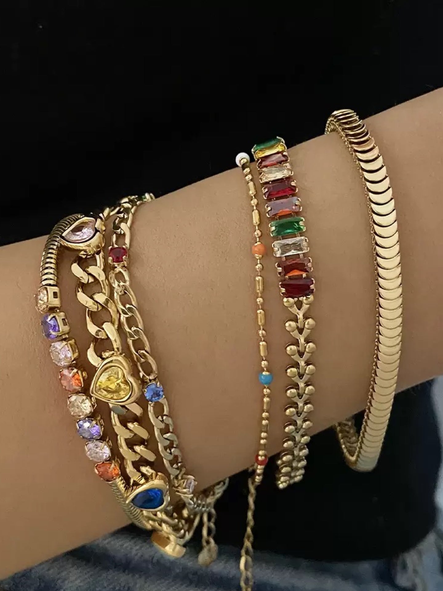 WHEAT CHAIN JEWELRY SET