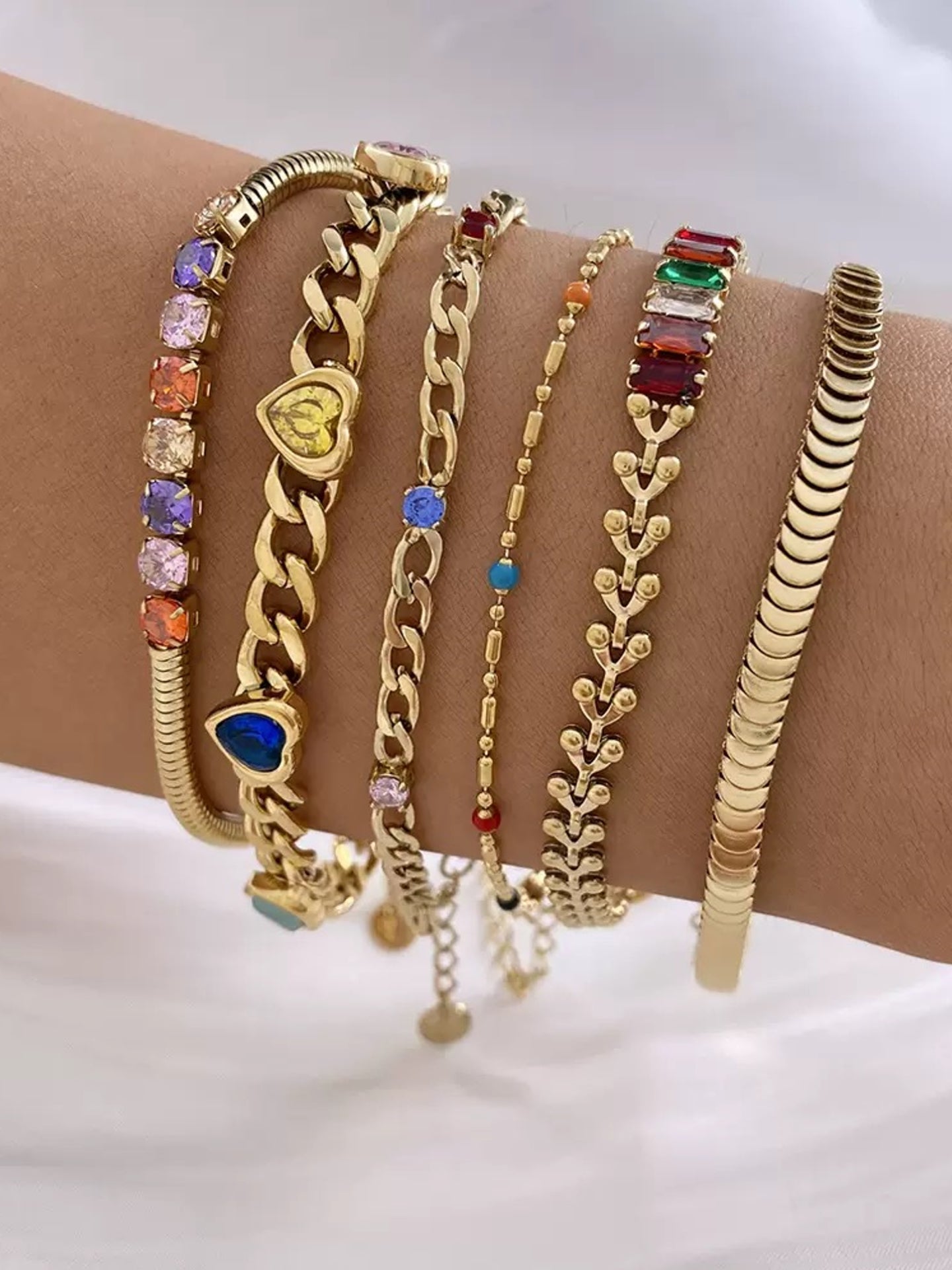 WHEAT CHAIN JEWELRY SET