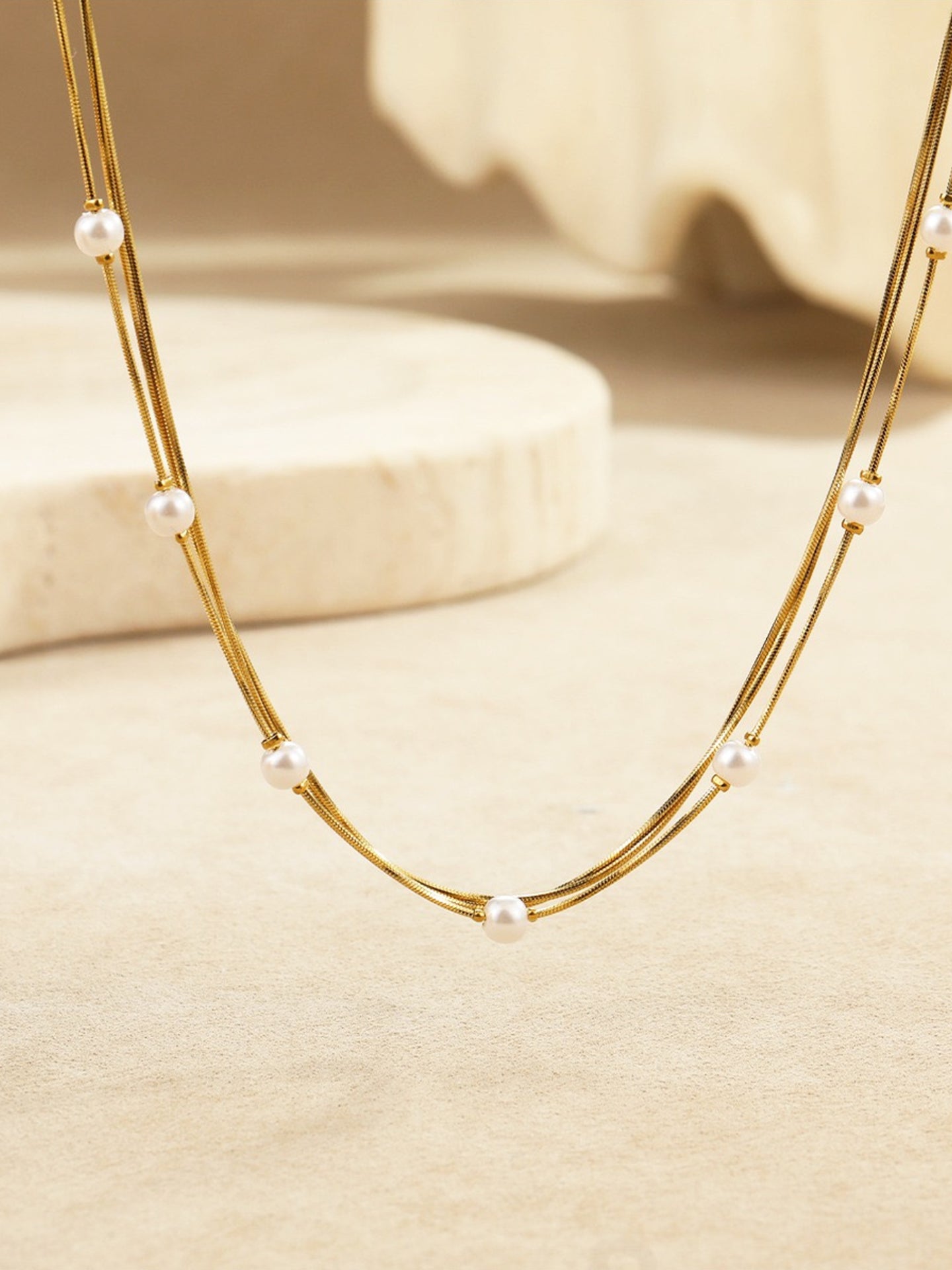 SIREN'S HOARD SHELL NECKLACE