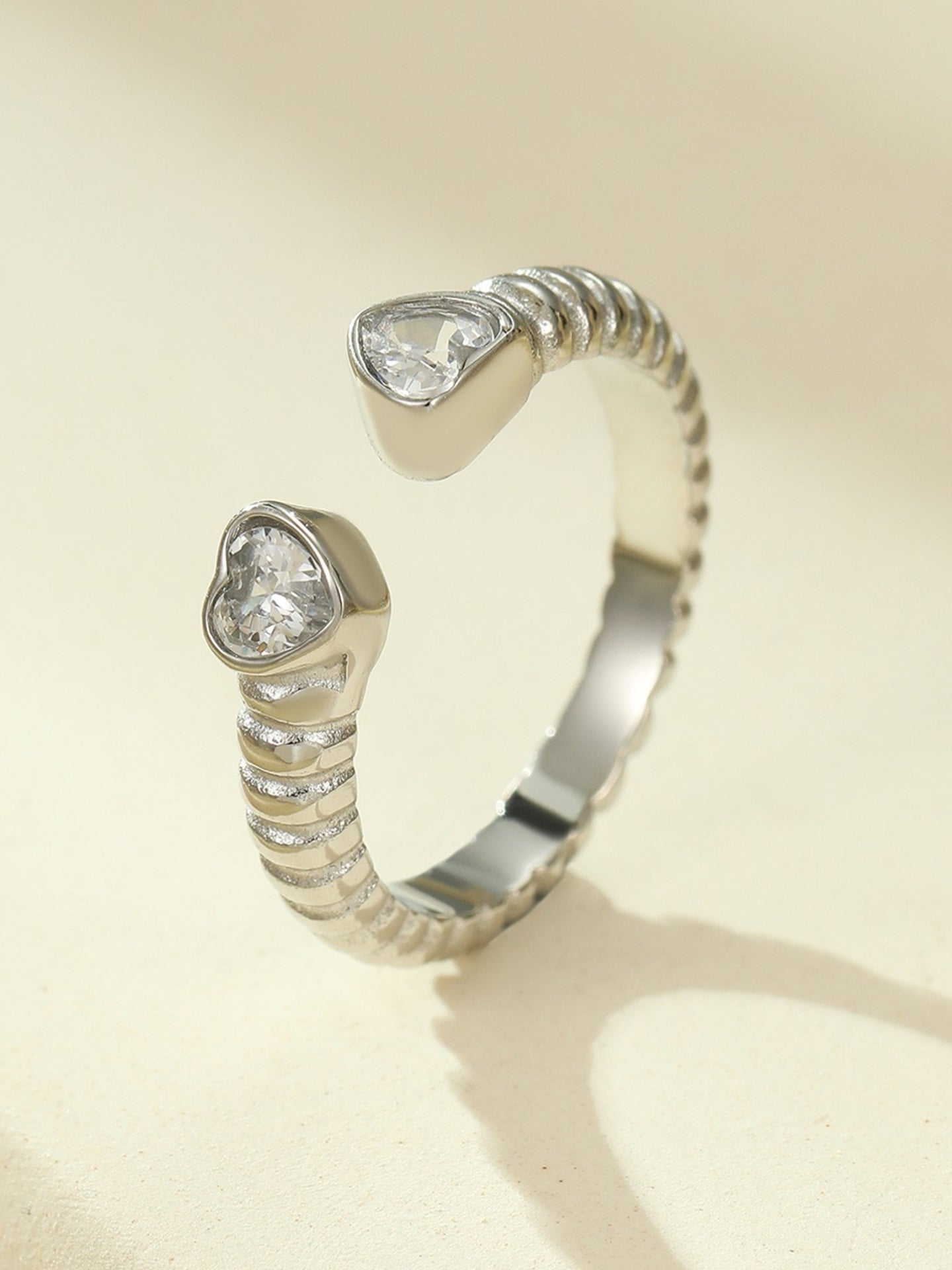 ZIRCON OPEN RING