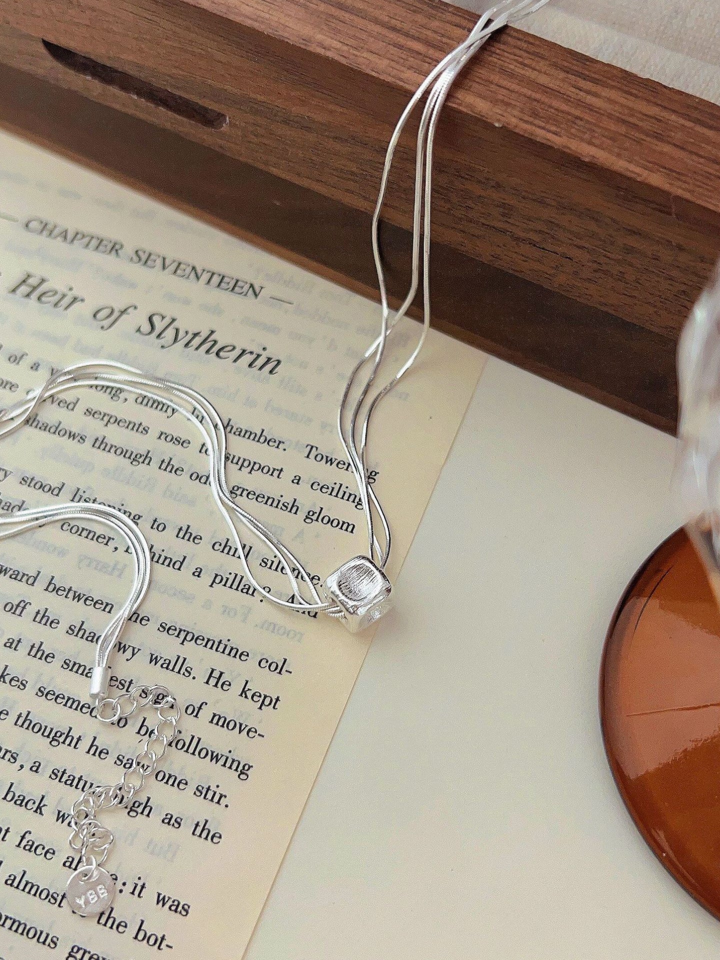 THREE-TIER CUBIC NECKLACE