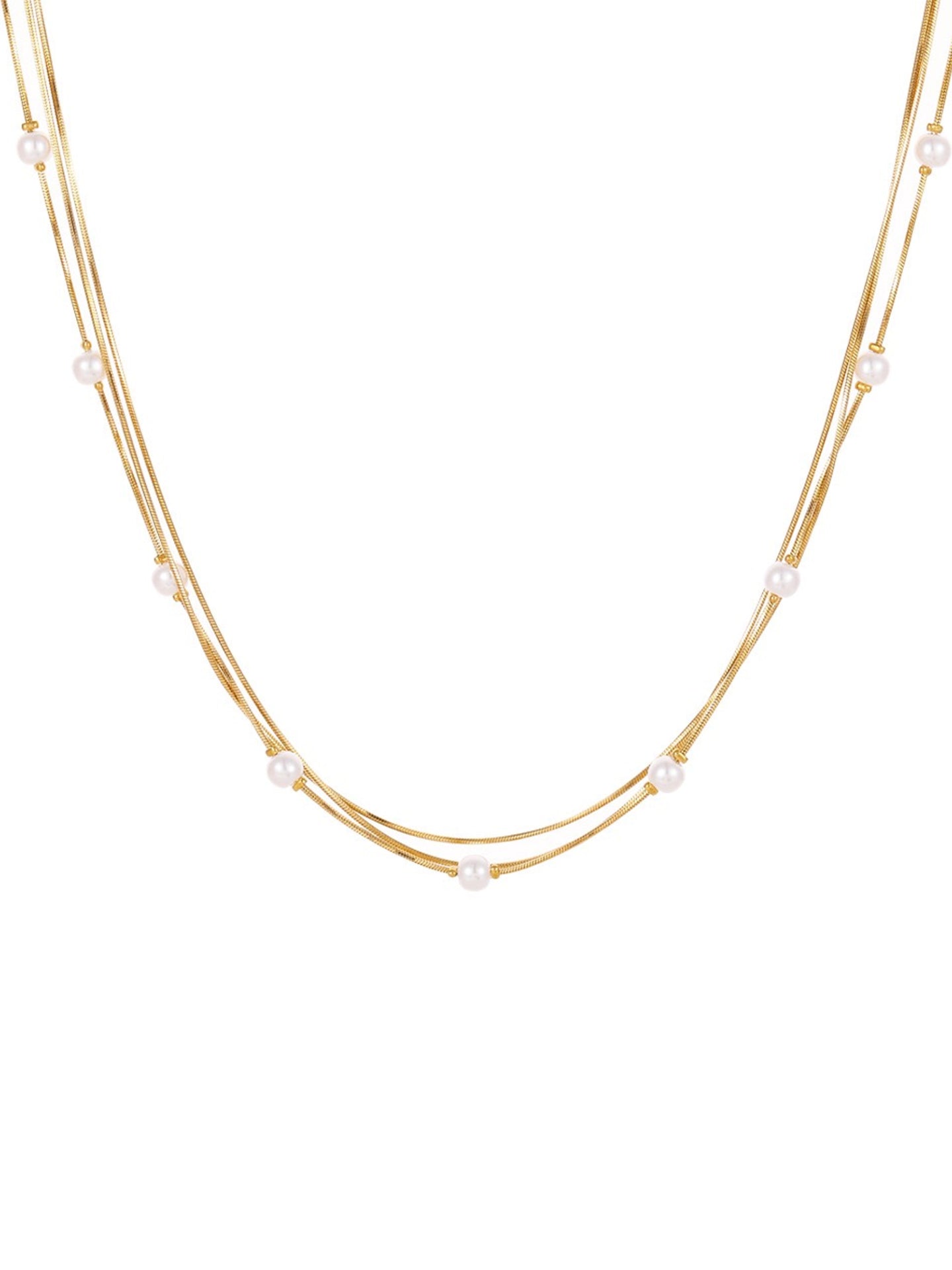 SIREN'S HOARD SHELL NECKLACE