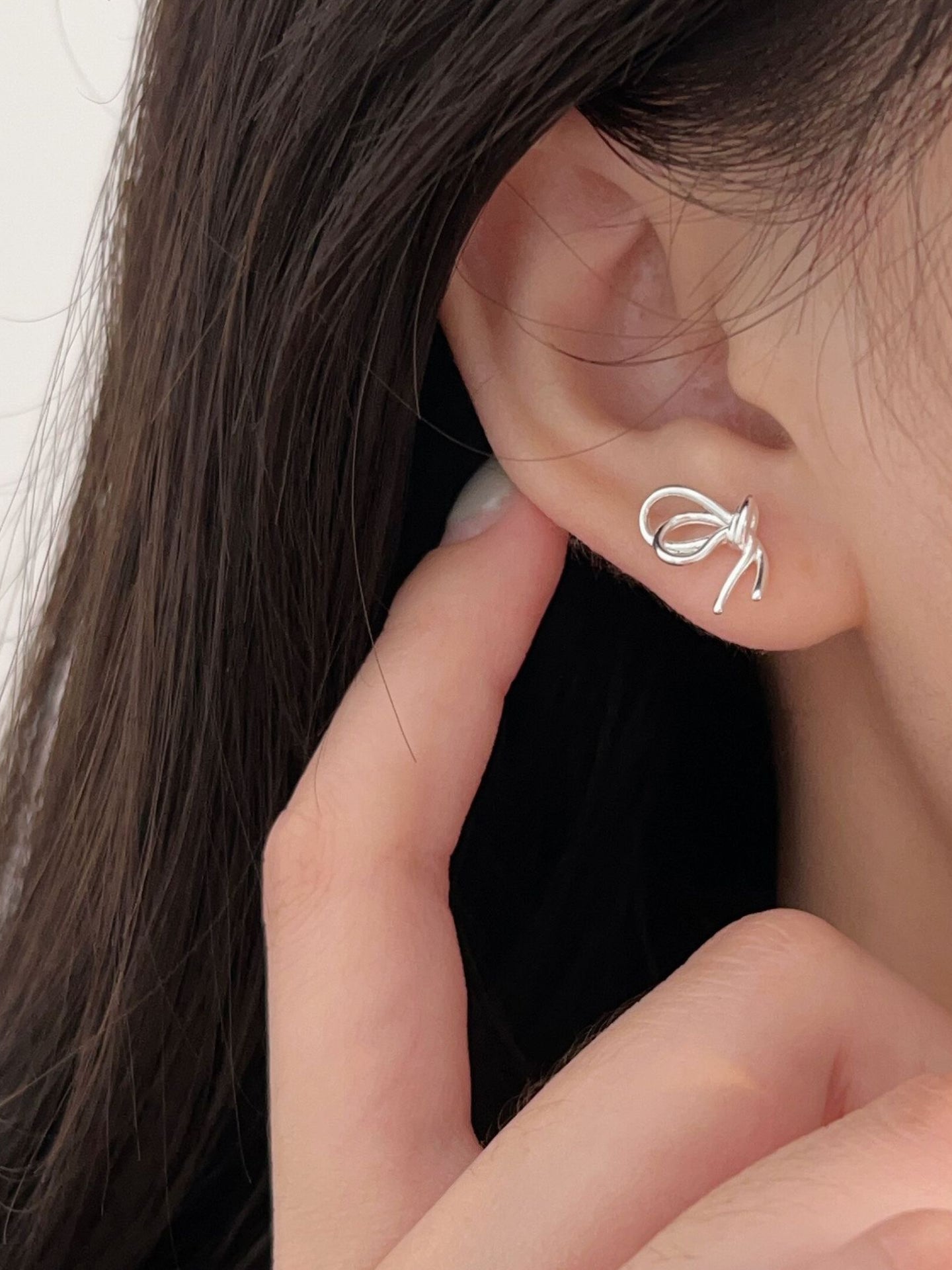 BOW NECKLACE & EARRINGS SET