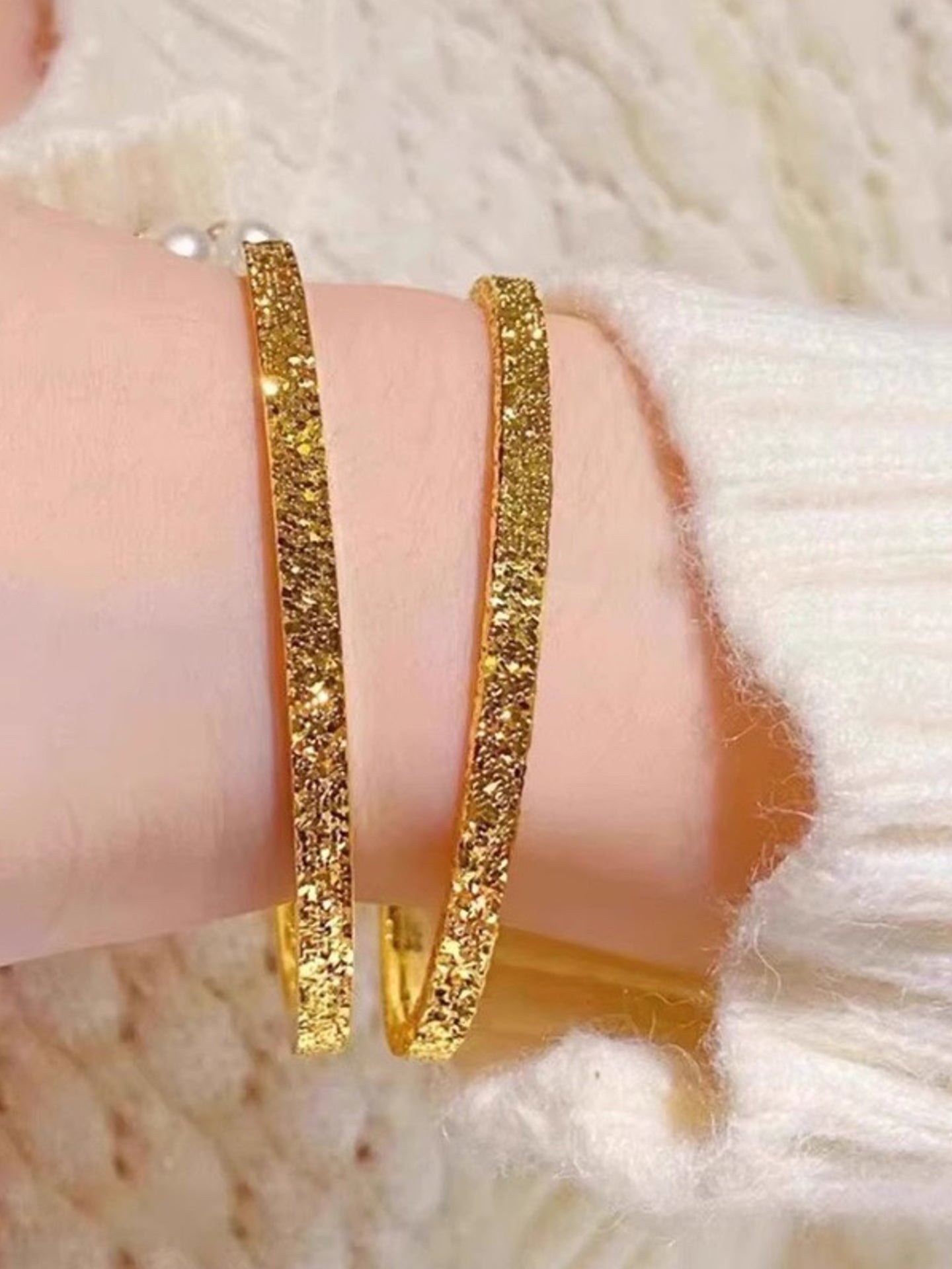 999 SILVER ICY BRACELET