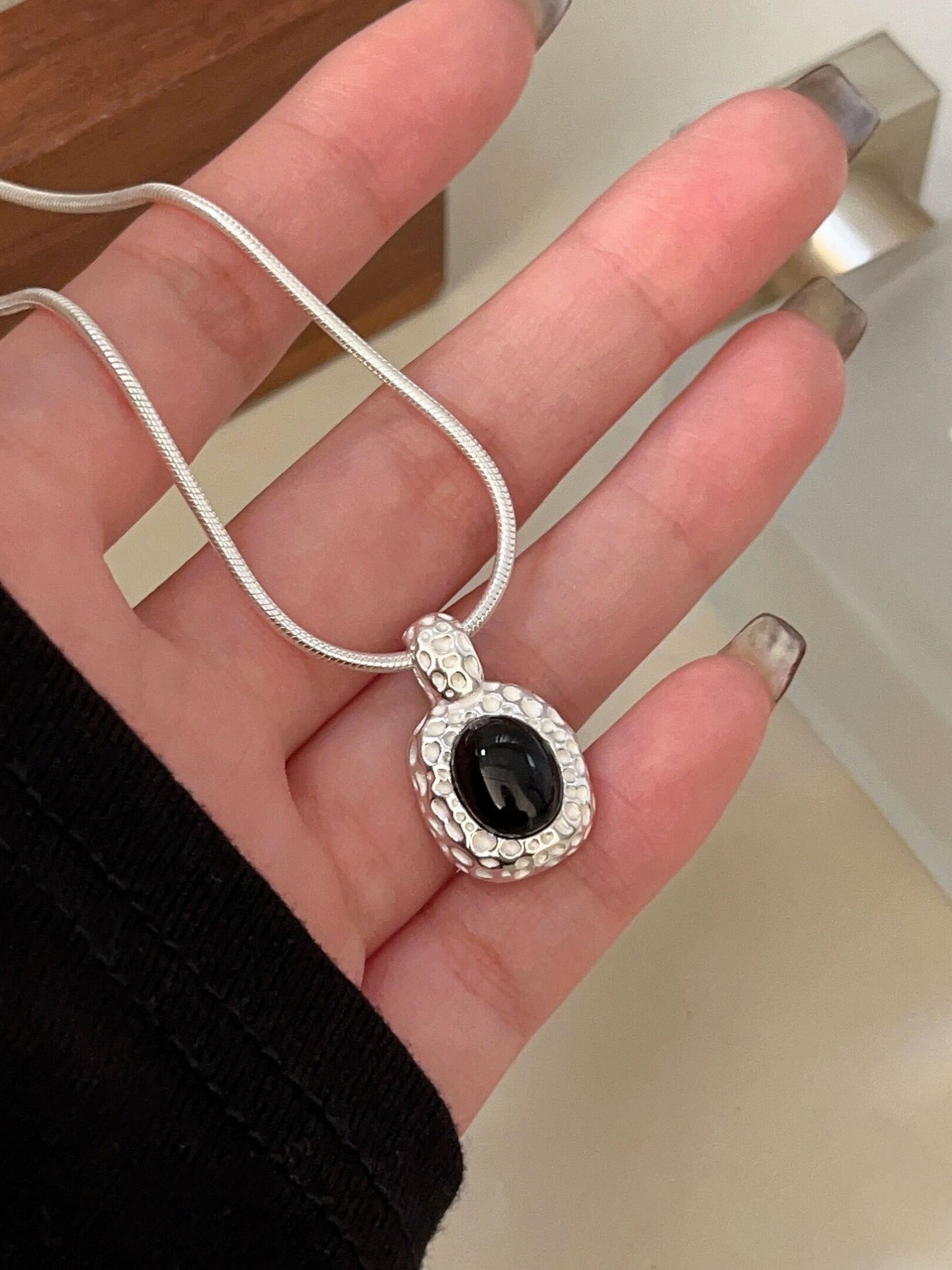 LUXURY BLACK ONYX NECKLACE