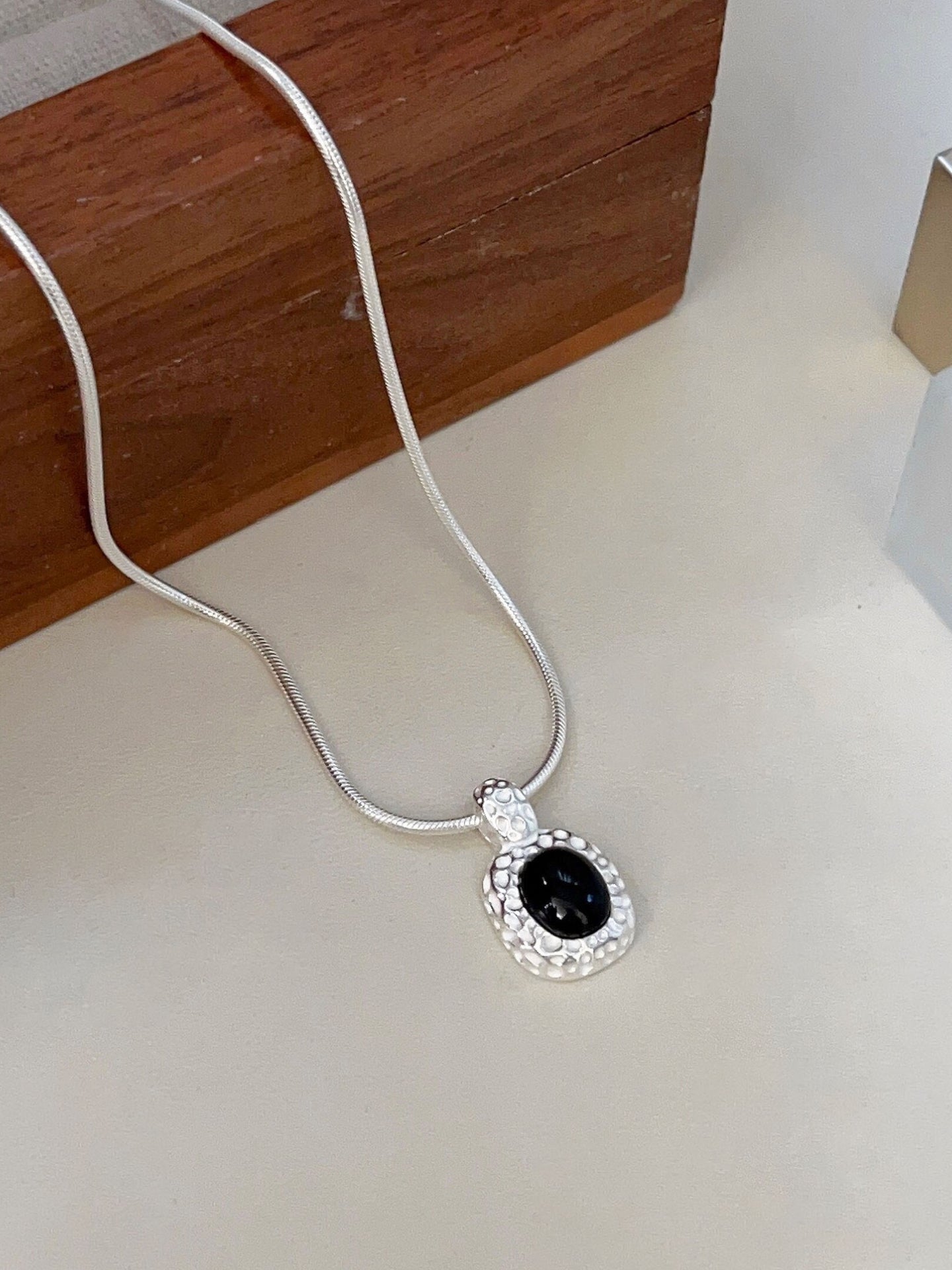 LUXURY BLACK ONYX NECKLACE
