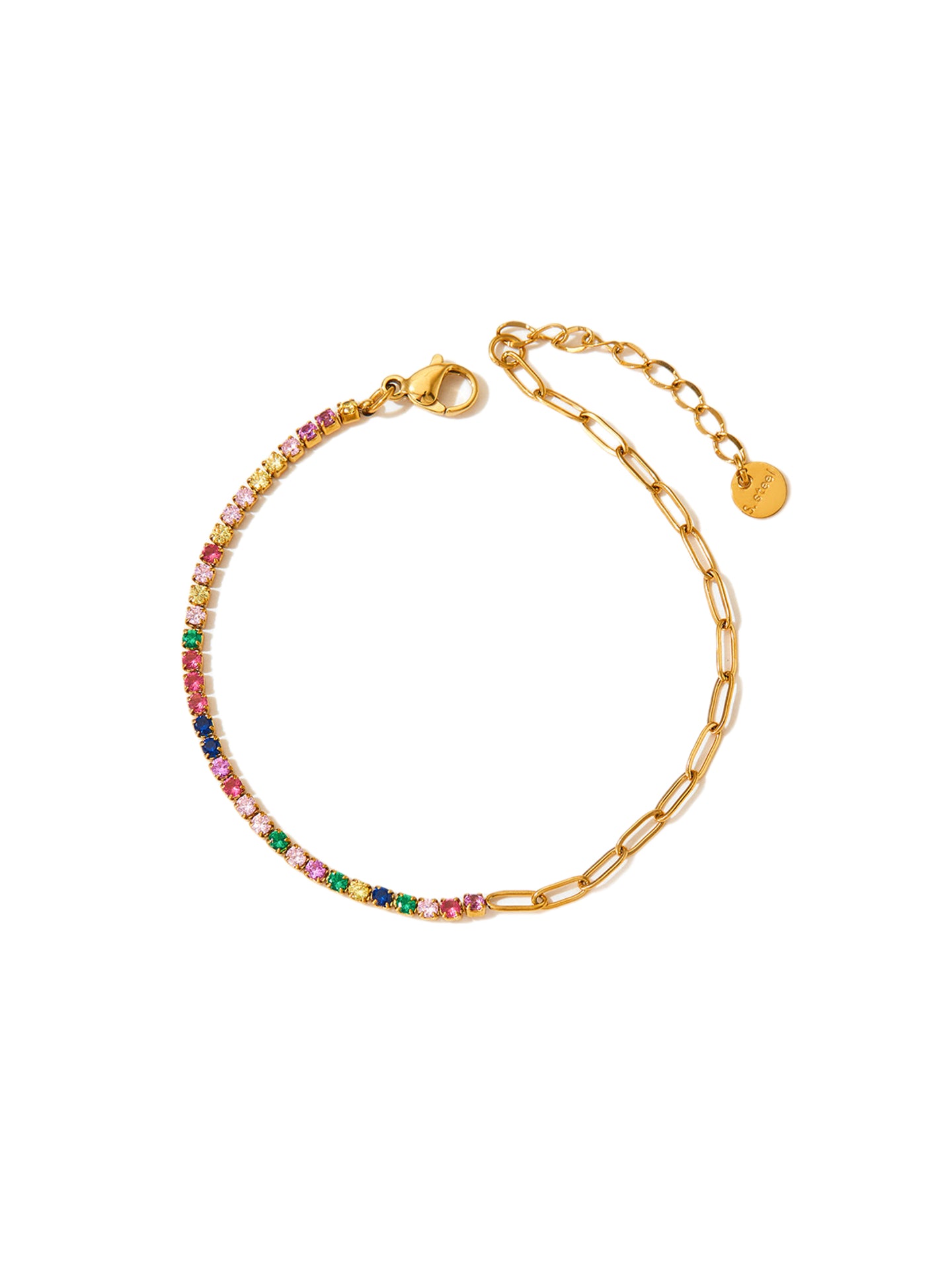 RAINBOW DIAMOND BRACELET