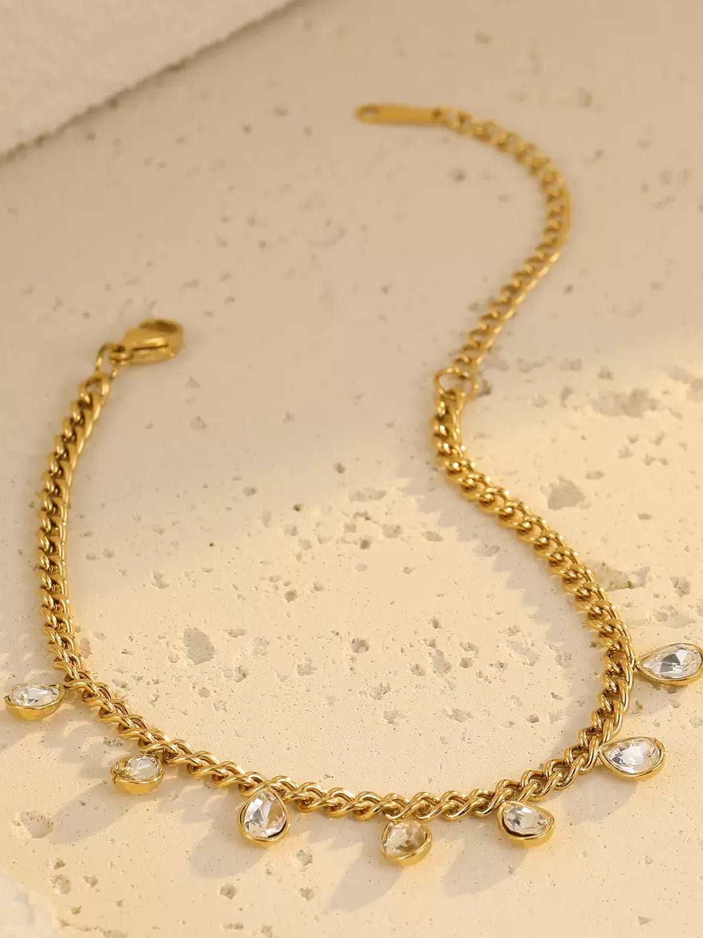 HEART ZIRCON BRACELET