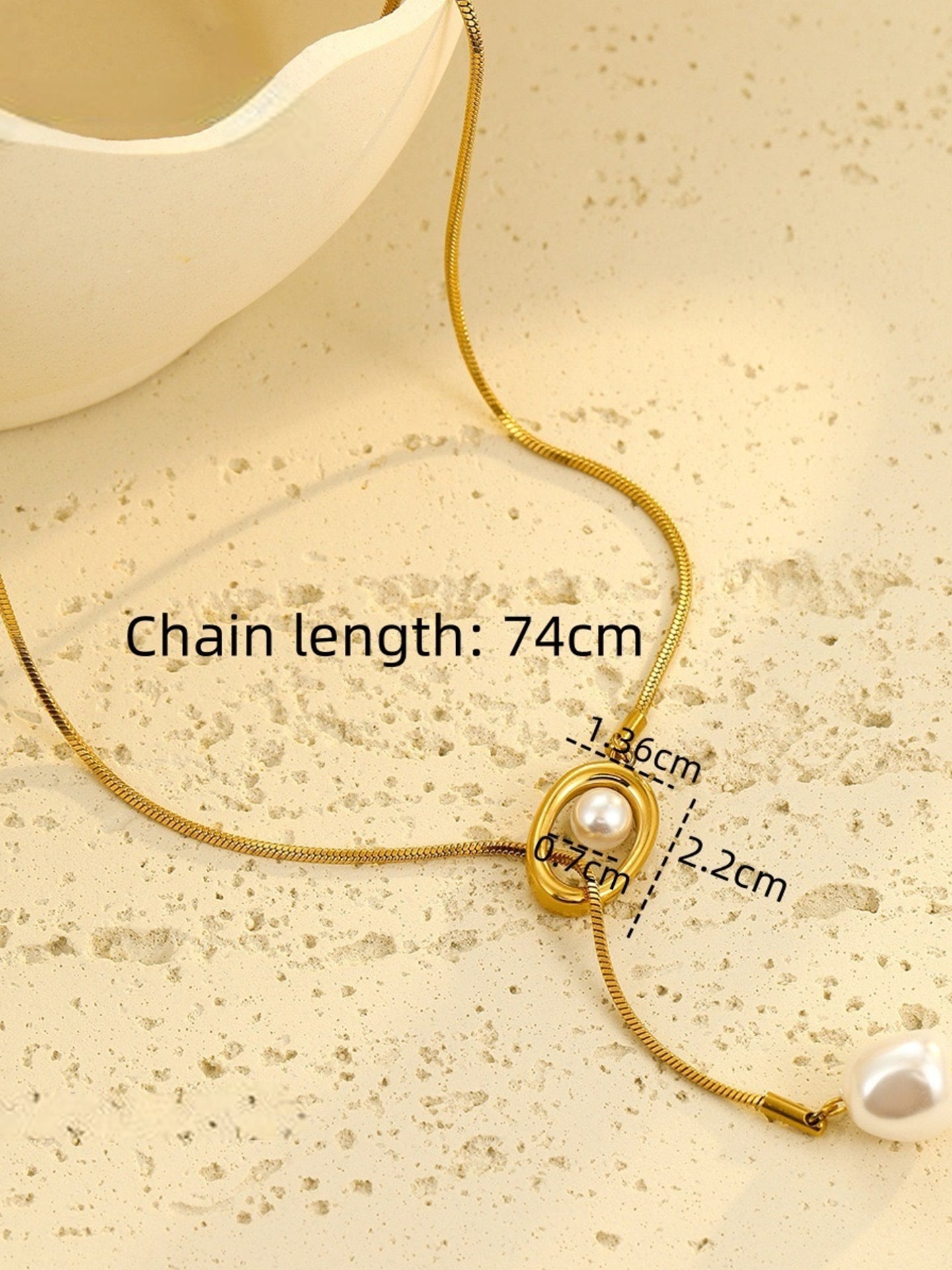 FRENCH VINTAGE PEARL NECKLACE