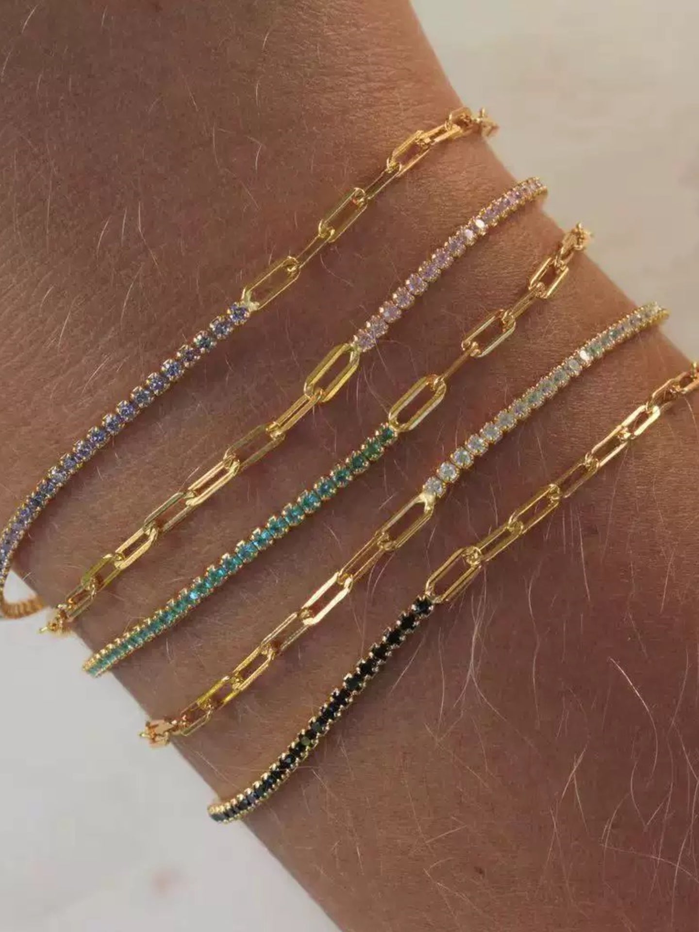 RAINBOW DIAMOND BRACELET