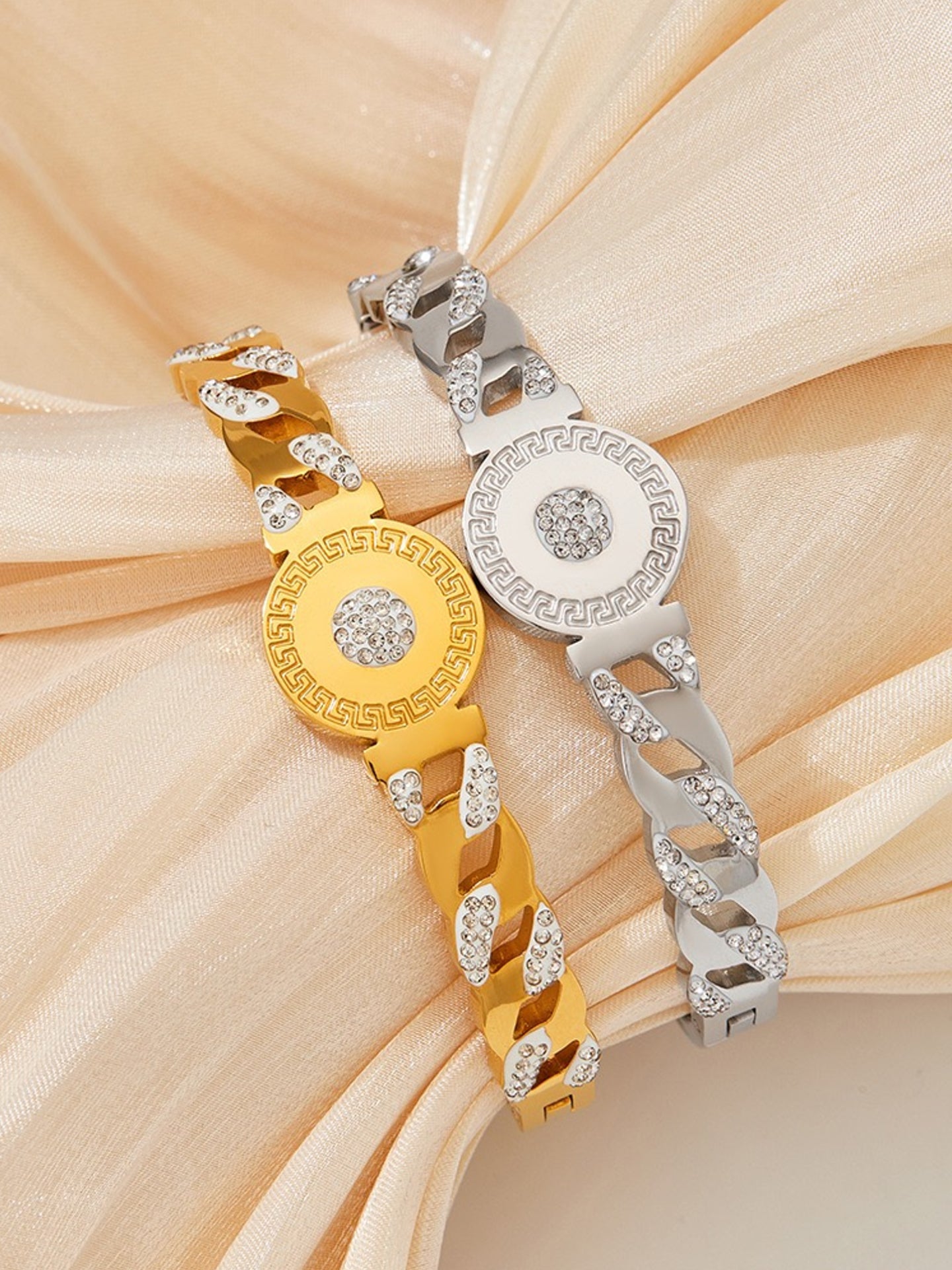 OPENWORK DIAMOND BRACELET