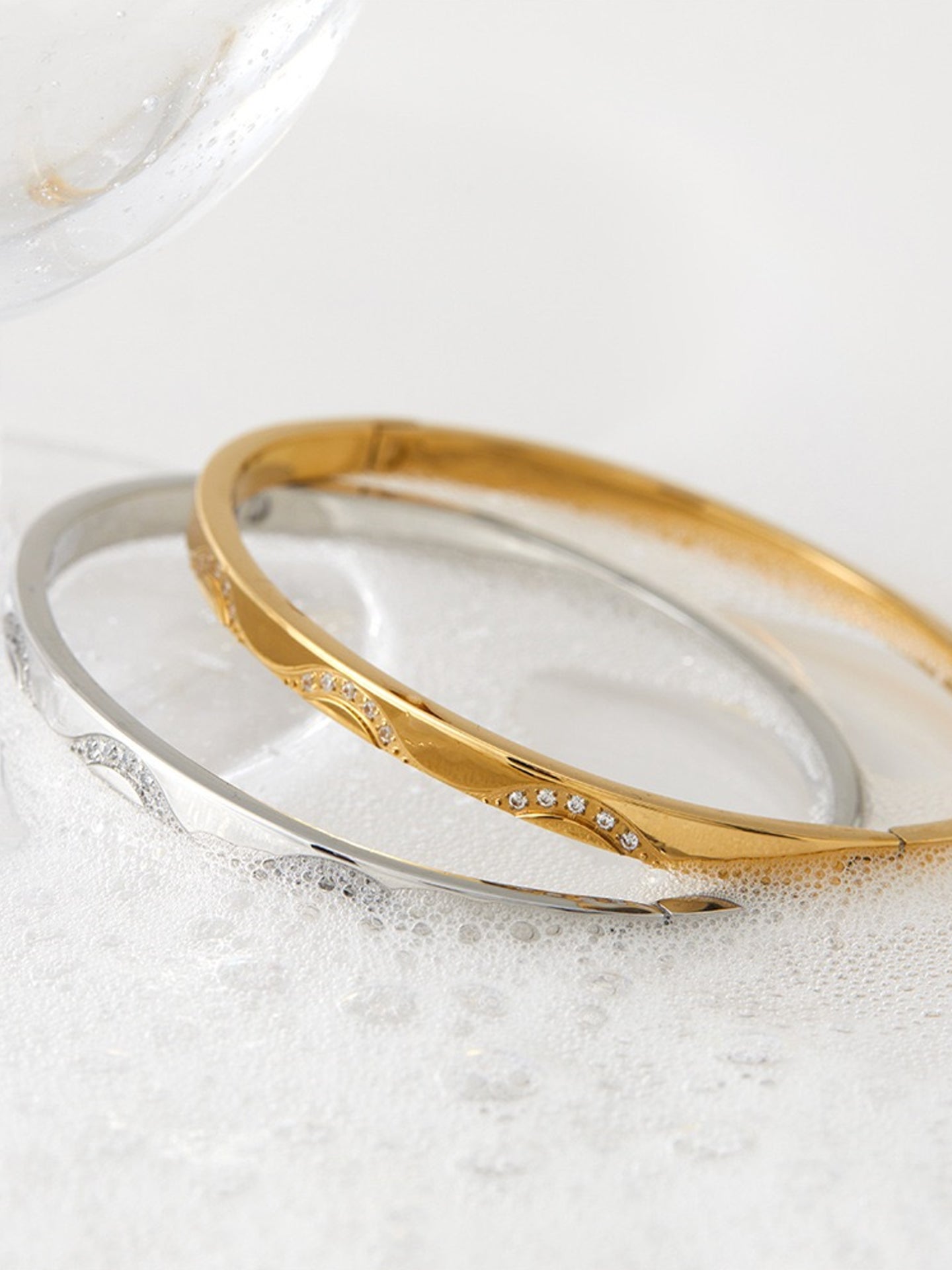 WAVE ZIRCON BRACELET