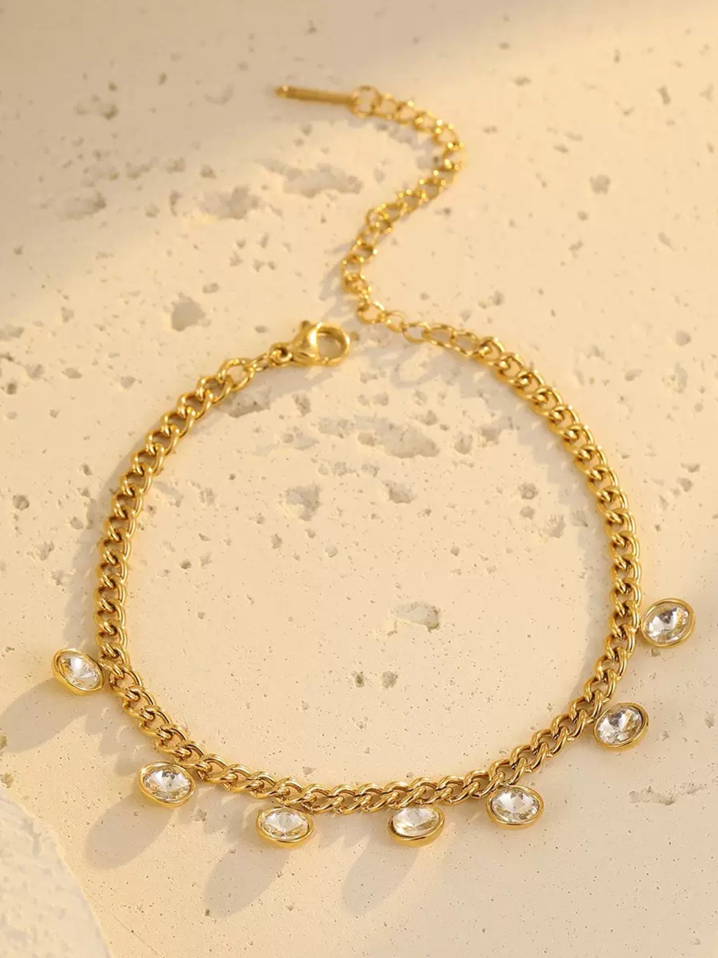 HEART ZIRCON BRACELET