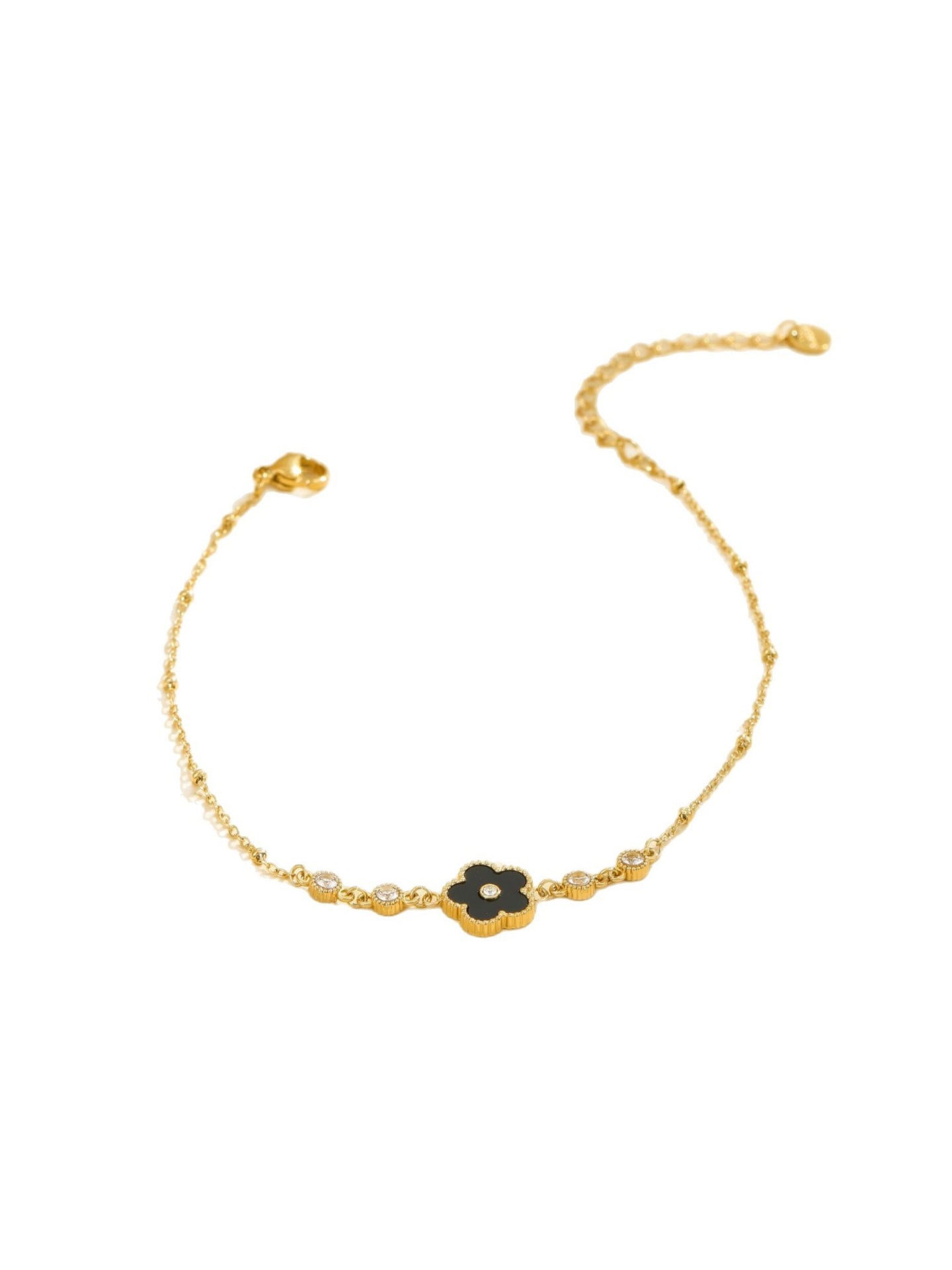 FIVE-PETAL FLOWER ANKLET