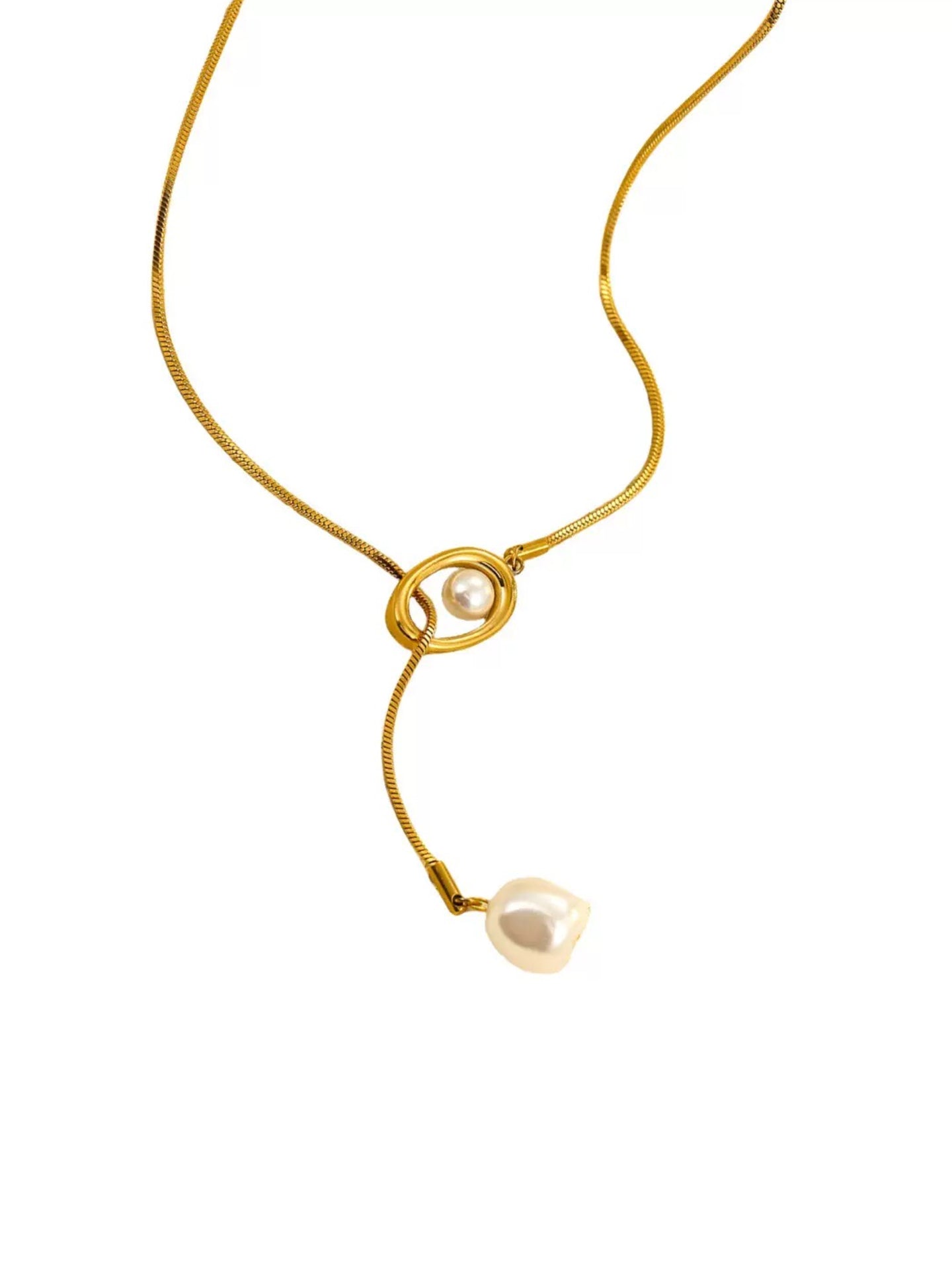 FRENCH VINTAGE PEARL NECKLACE