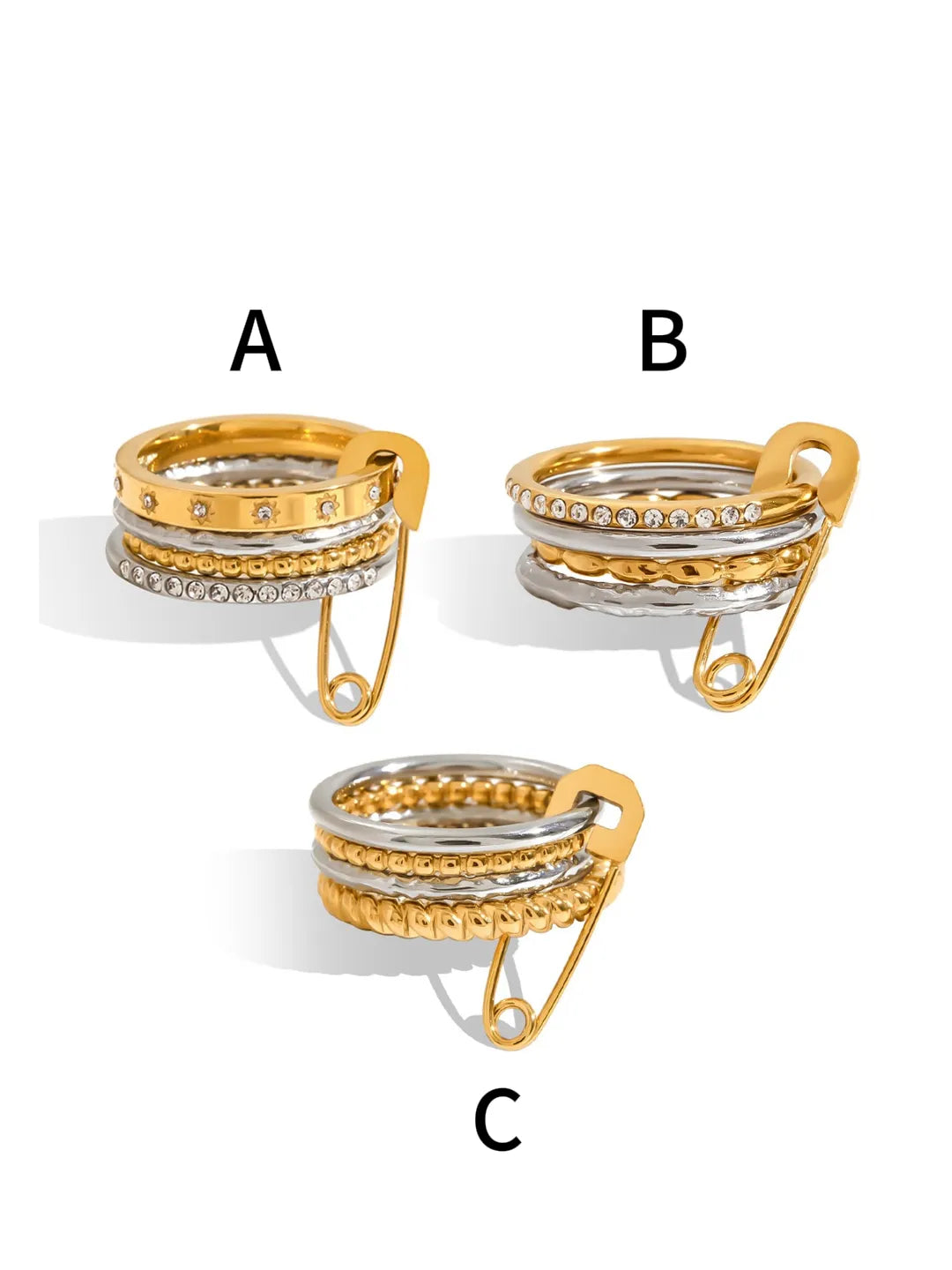 STACKABLE PAPERCLIP RINGS