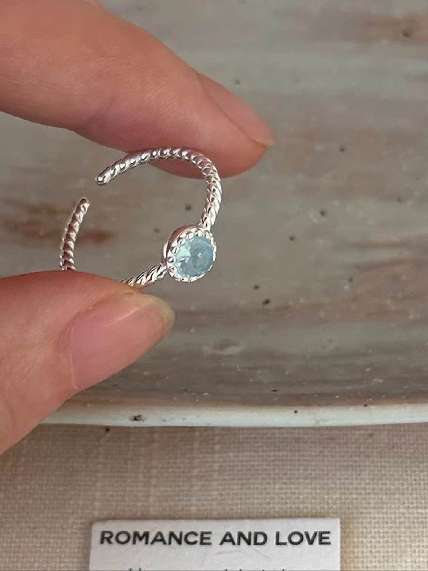 FLORAL PEARL RING SET