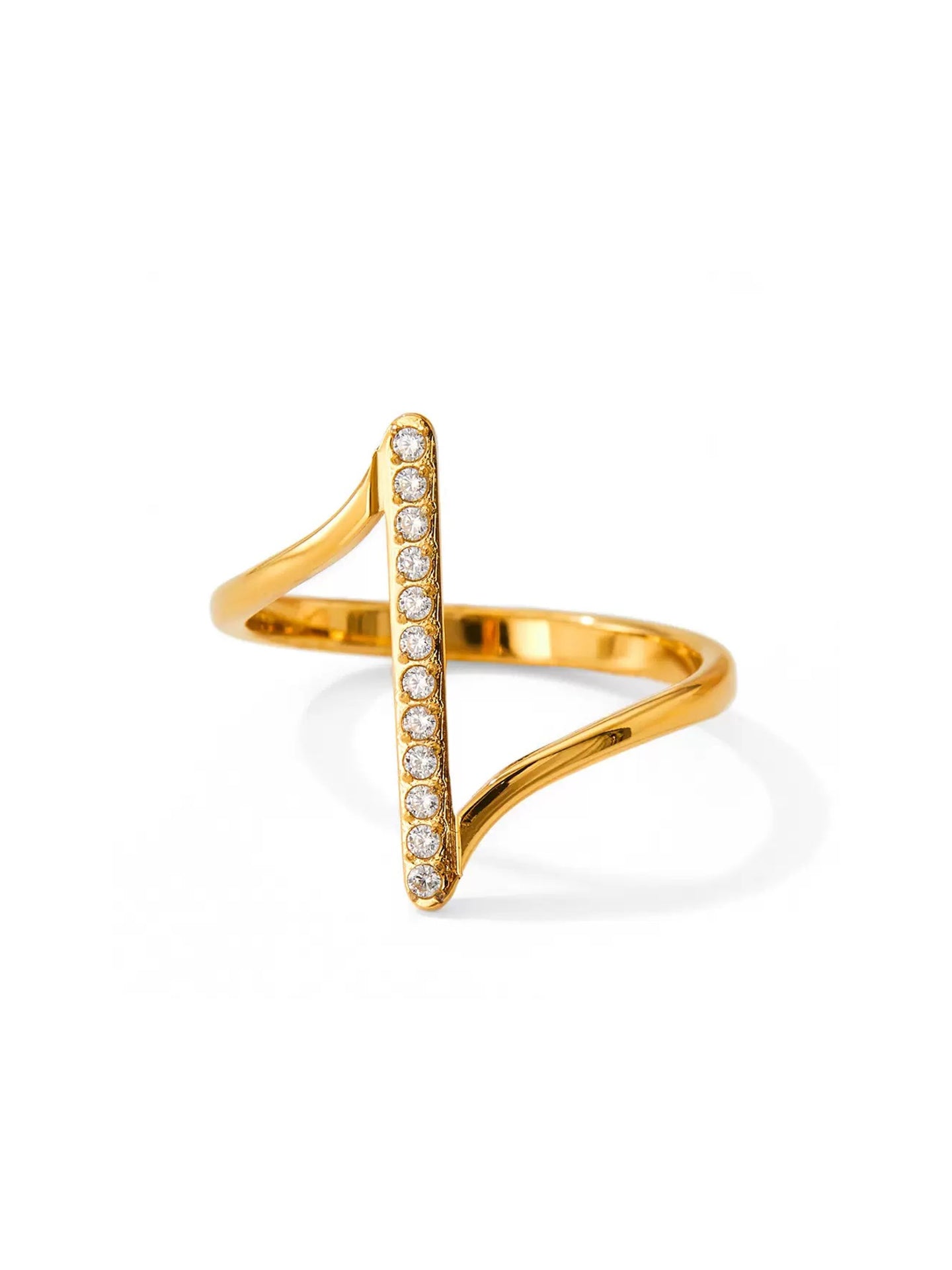 MICRO-PAVÉ ZIRCON RING