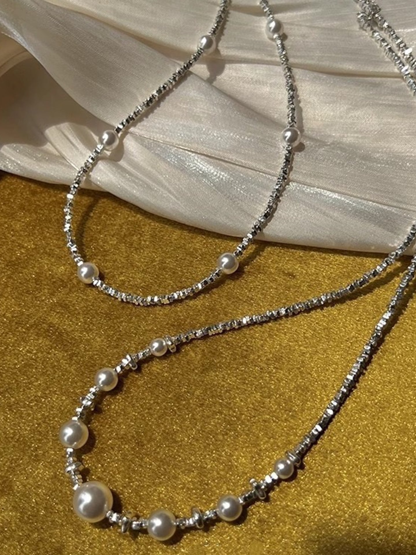 STARRY PEARL NECKLACE