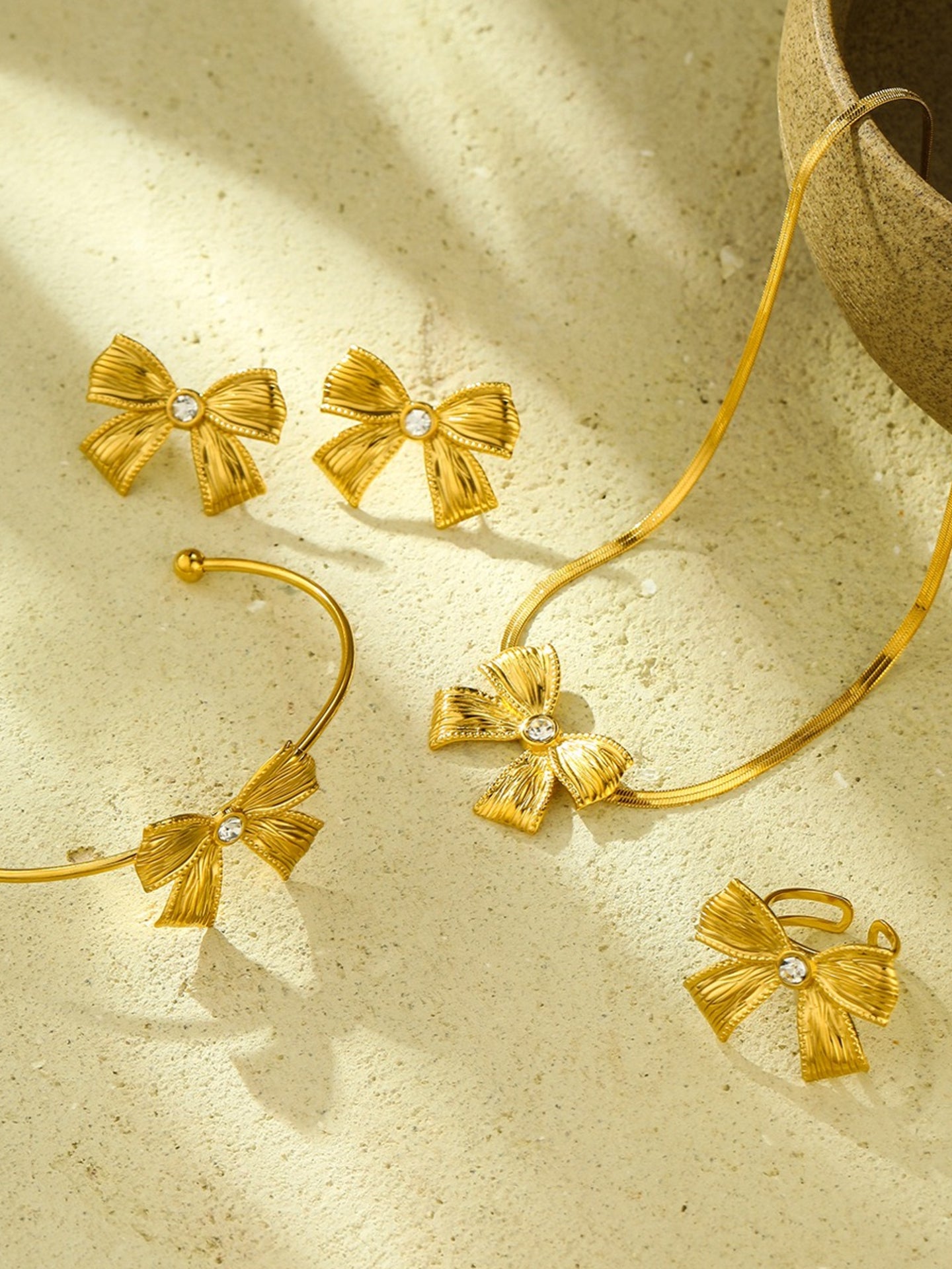 BOW JEWELRY SET