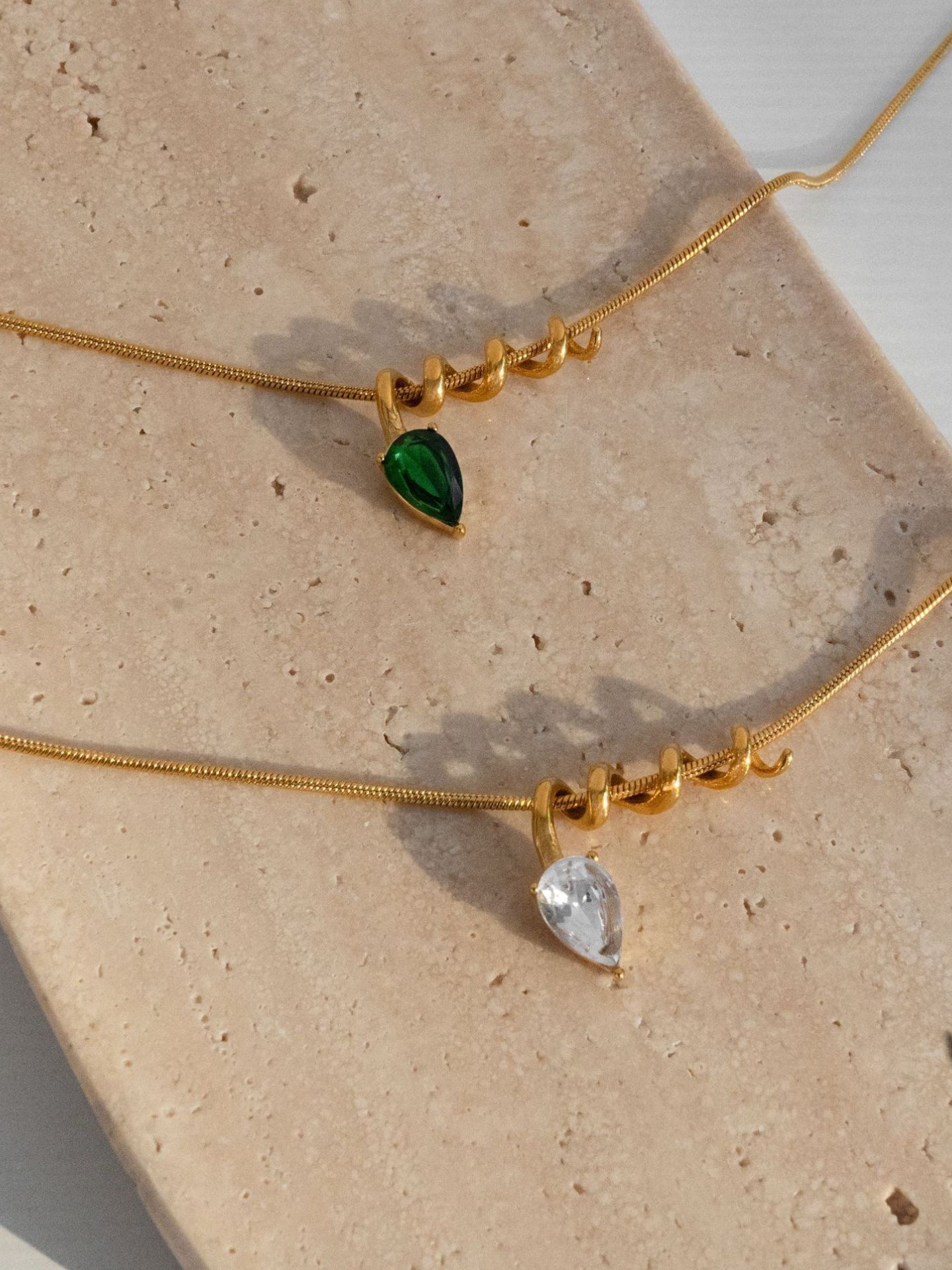 SERPENT COIL NECKLACE