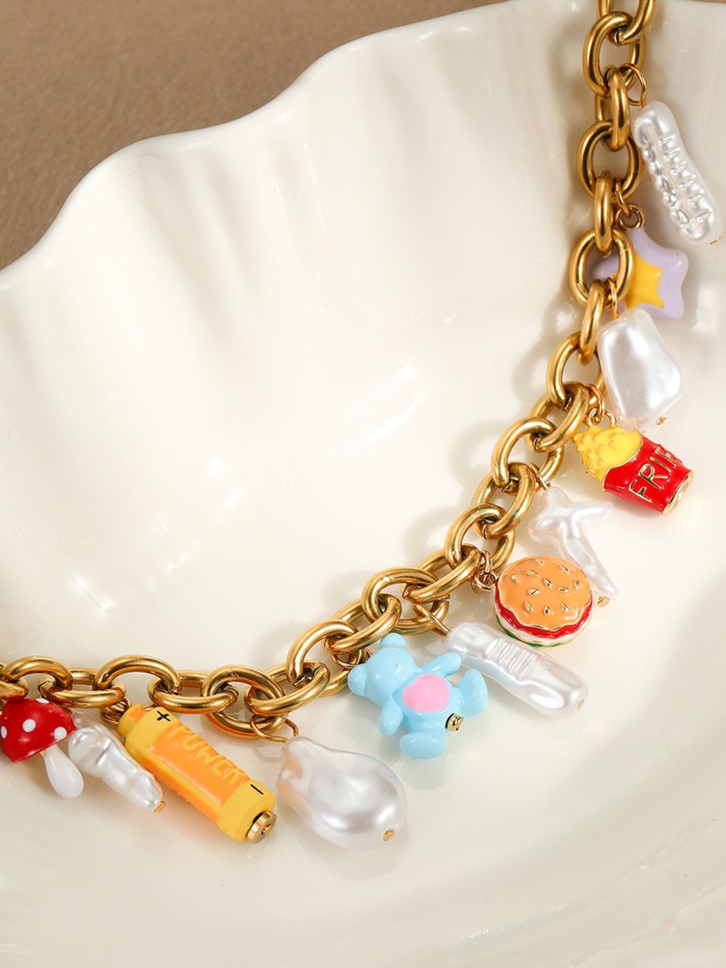 AZURE WHISPER SHELL NECKLACE