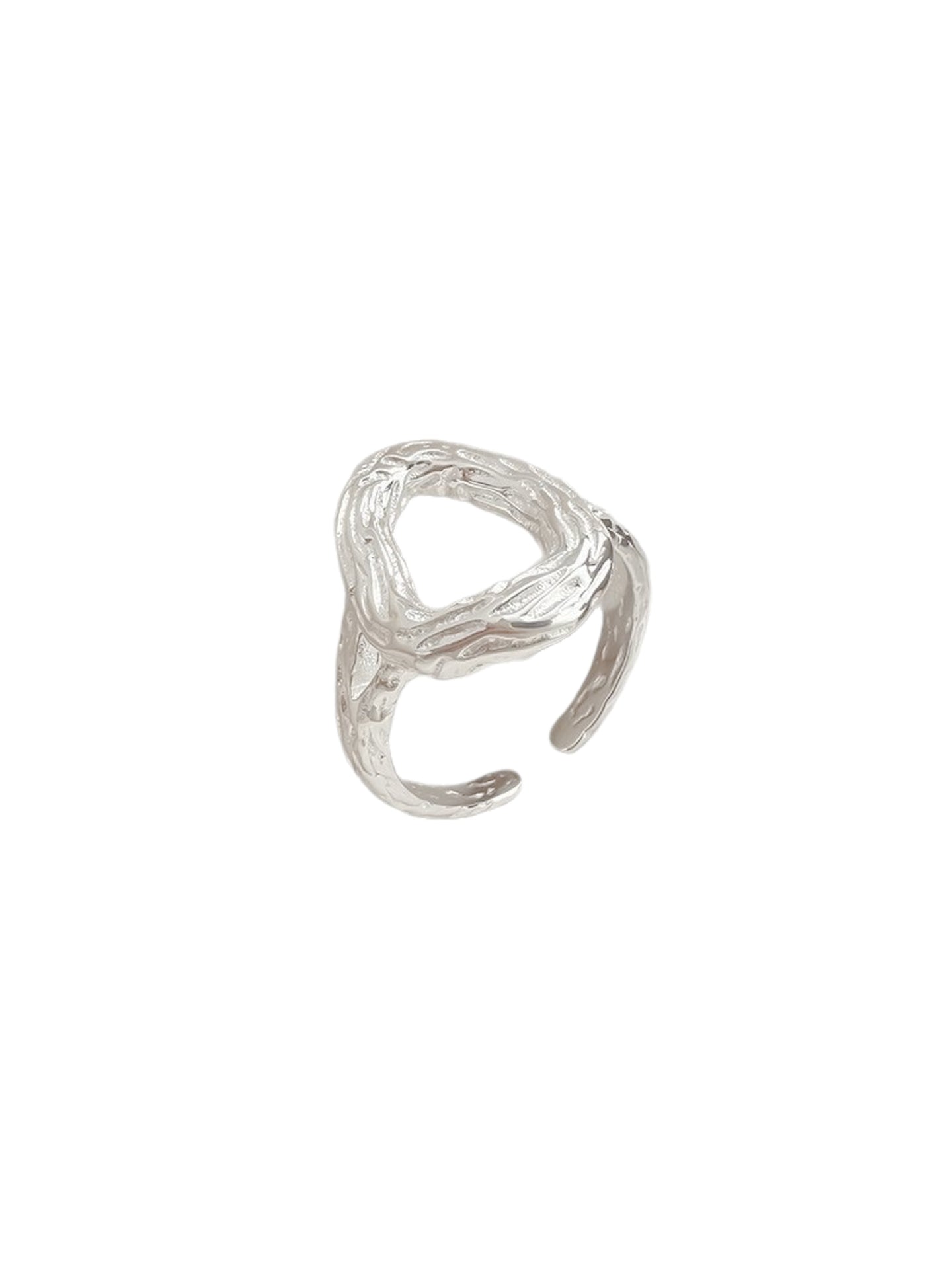 TEXTURED CUTOUT RING