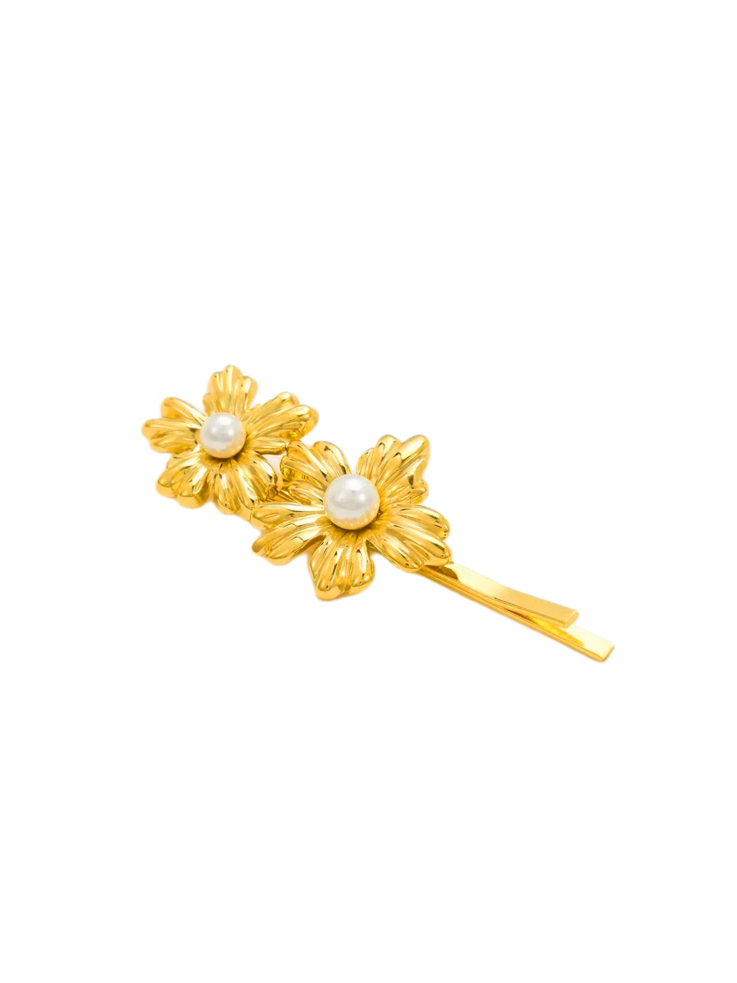 FLOWER PEARL HAIR CLIP