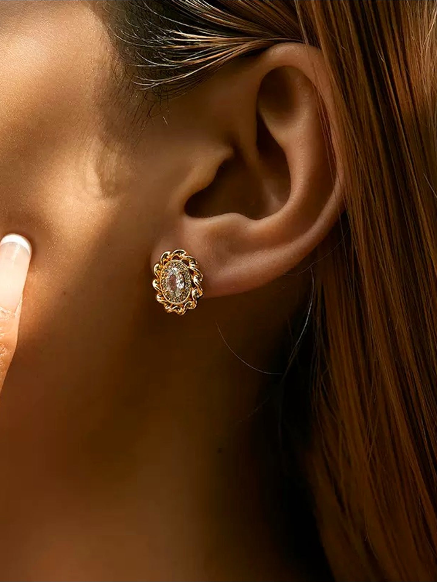 BOUCLES D'OREILLES ÉTOILE NORDIQUE