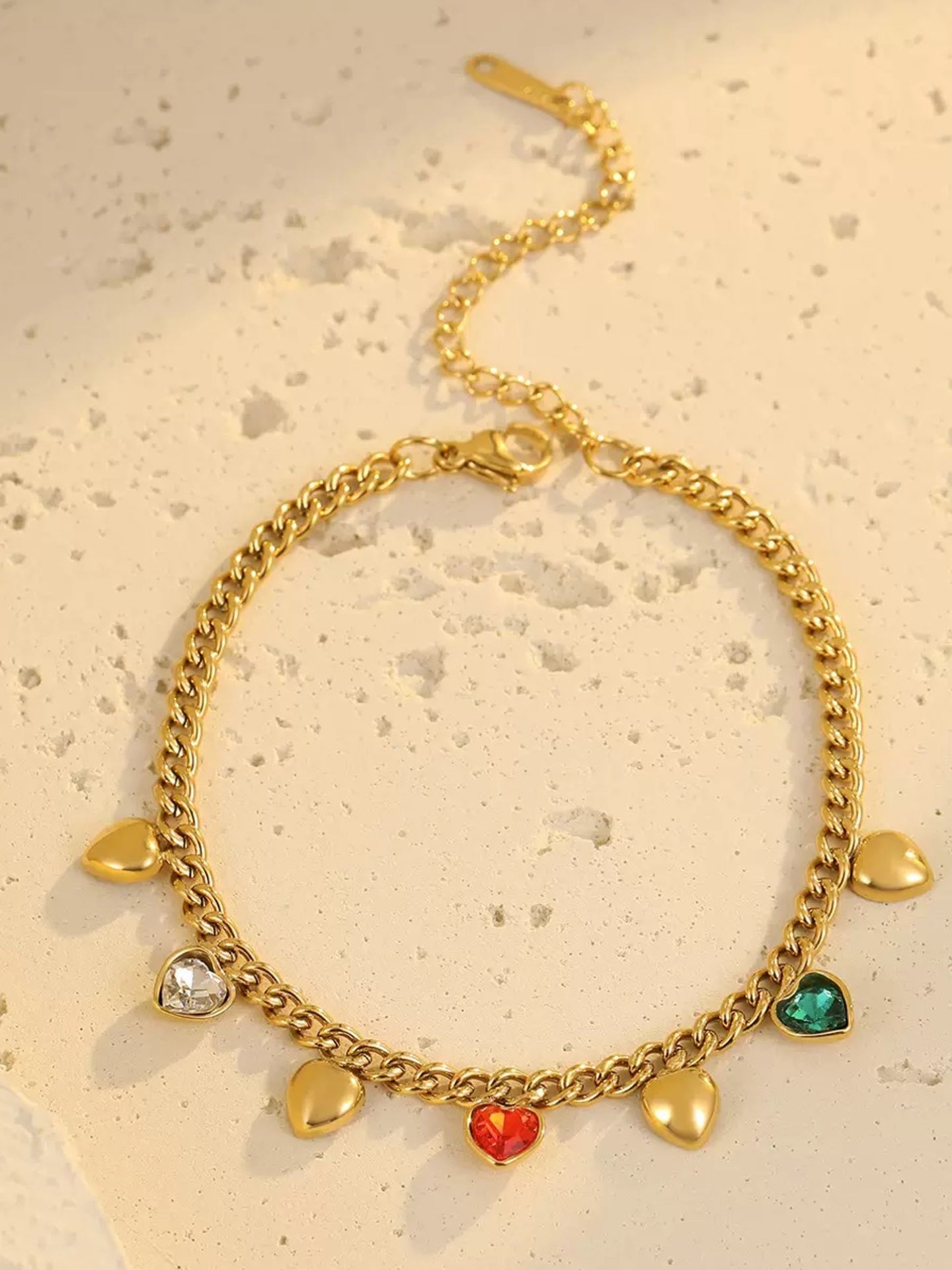 HEART ZIRCON BRACELET