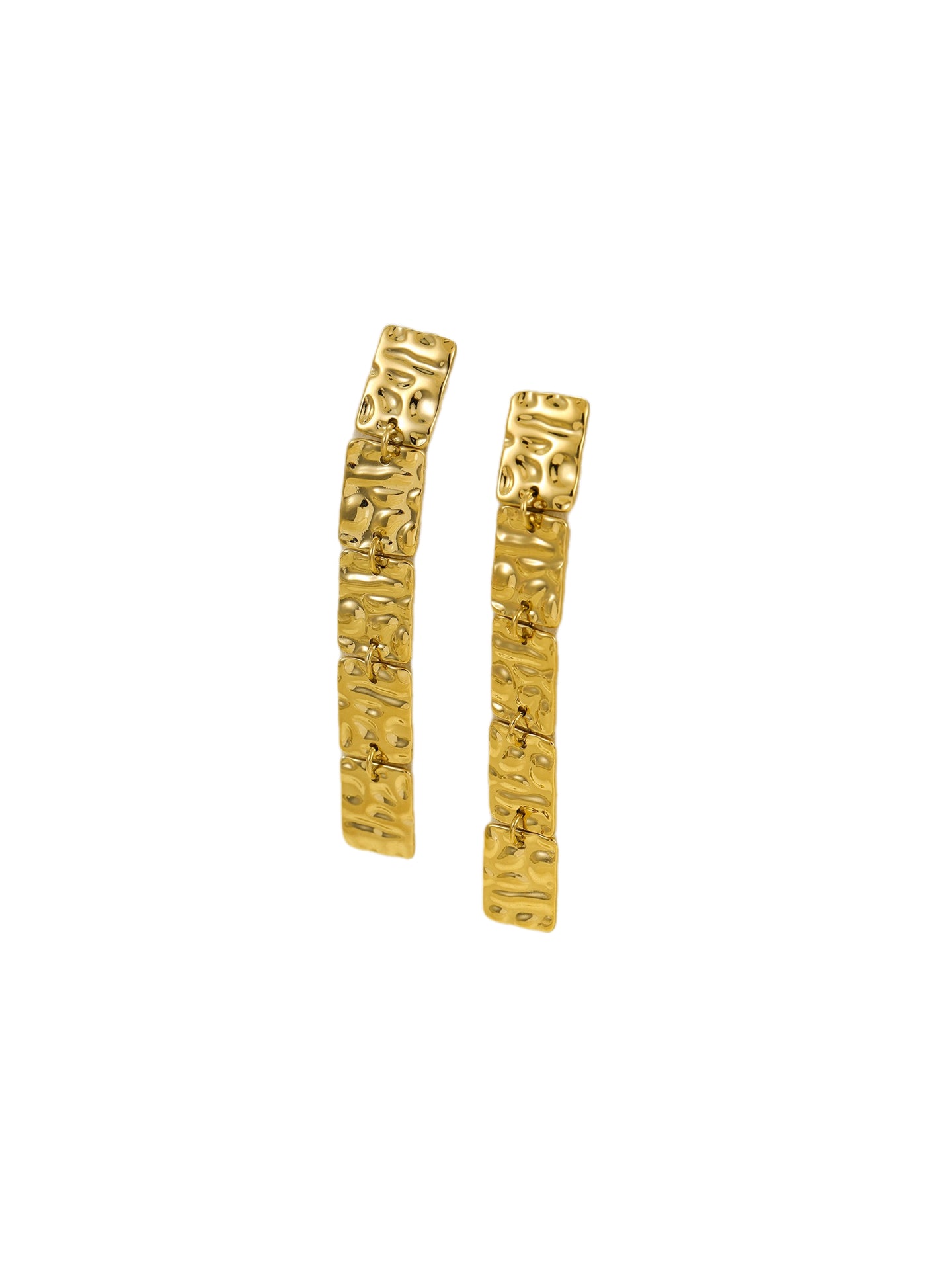 VINTAGE HAMMERED EARRINGS