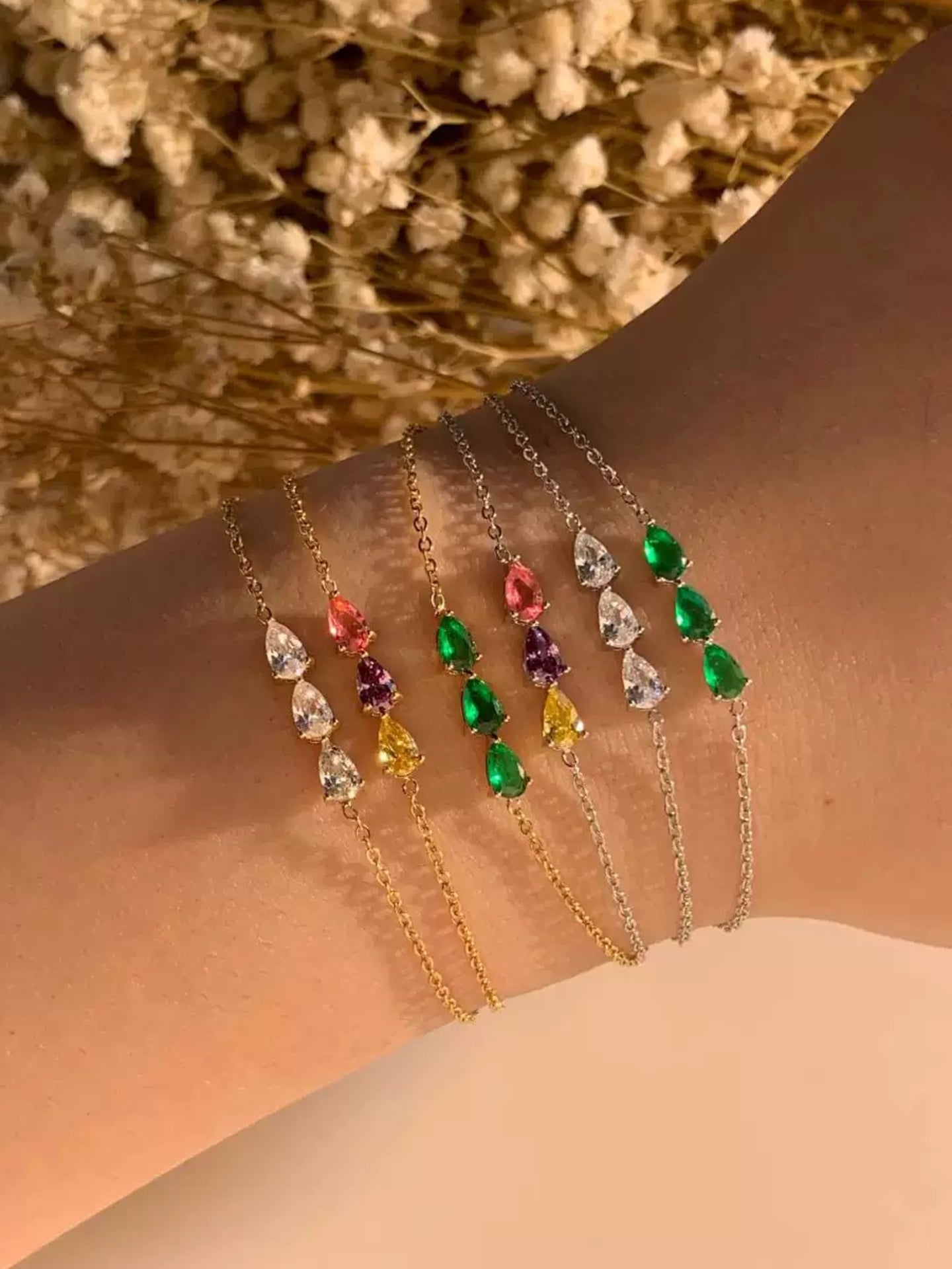 TEARDROP ZIRCON BRACELET