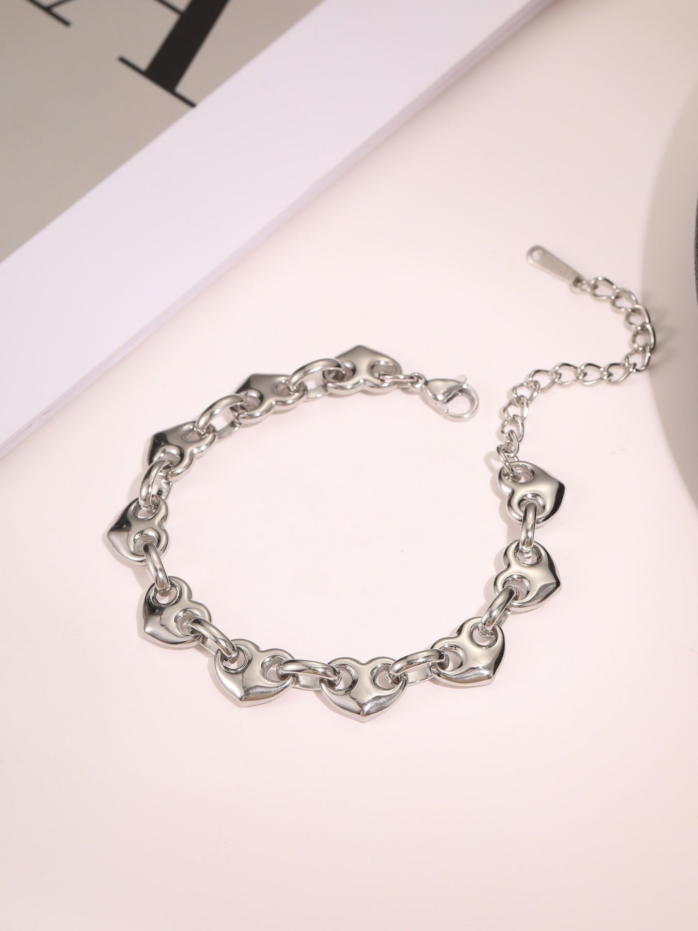 BRACELET À FERMOIR NEZ DE COCHON