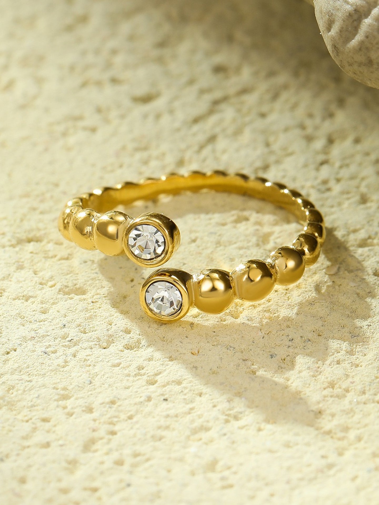 ZIRCON OPEN RING